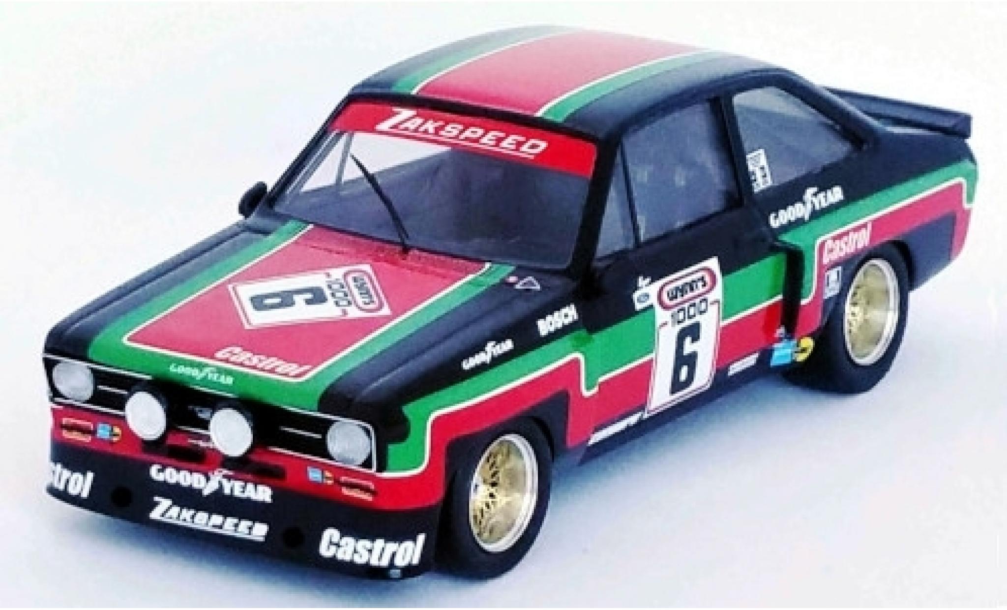 Ford Escort 1/43 Trofeu MkII No.6 Zakspeed Castrol 1000km Kyalami 1976 H.Heyer/K.Ludwig modelauto