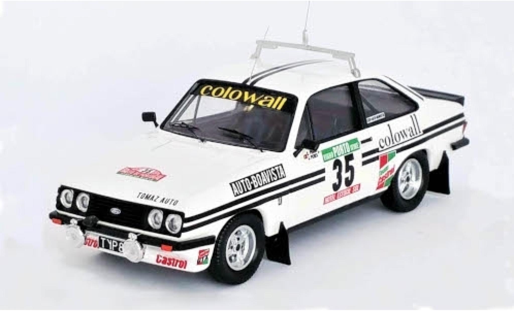 Ford Escort 1/43 Trofeu MkII RS2000 No.35 Tomaz Auto Colowall Rallye WM Rally Portugal 1978 C.Peres/J.Peres modelauto