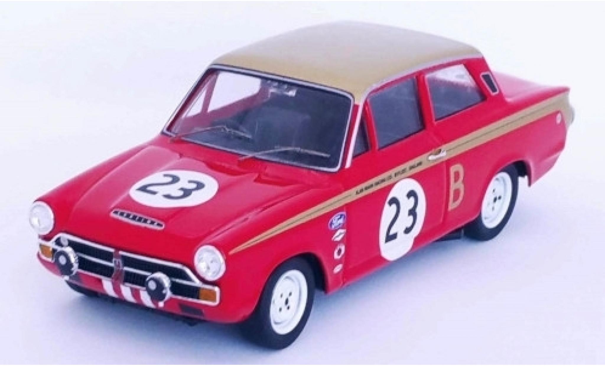 Ford Lotus 1/43 Trofeu Cortina RHD No.23 Alan Mann Racing 12h Marlboro Park 1966 J.Whitmore/F.Gardner modelauto