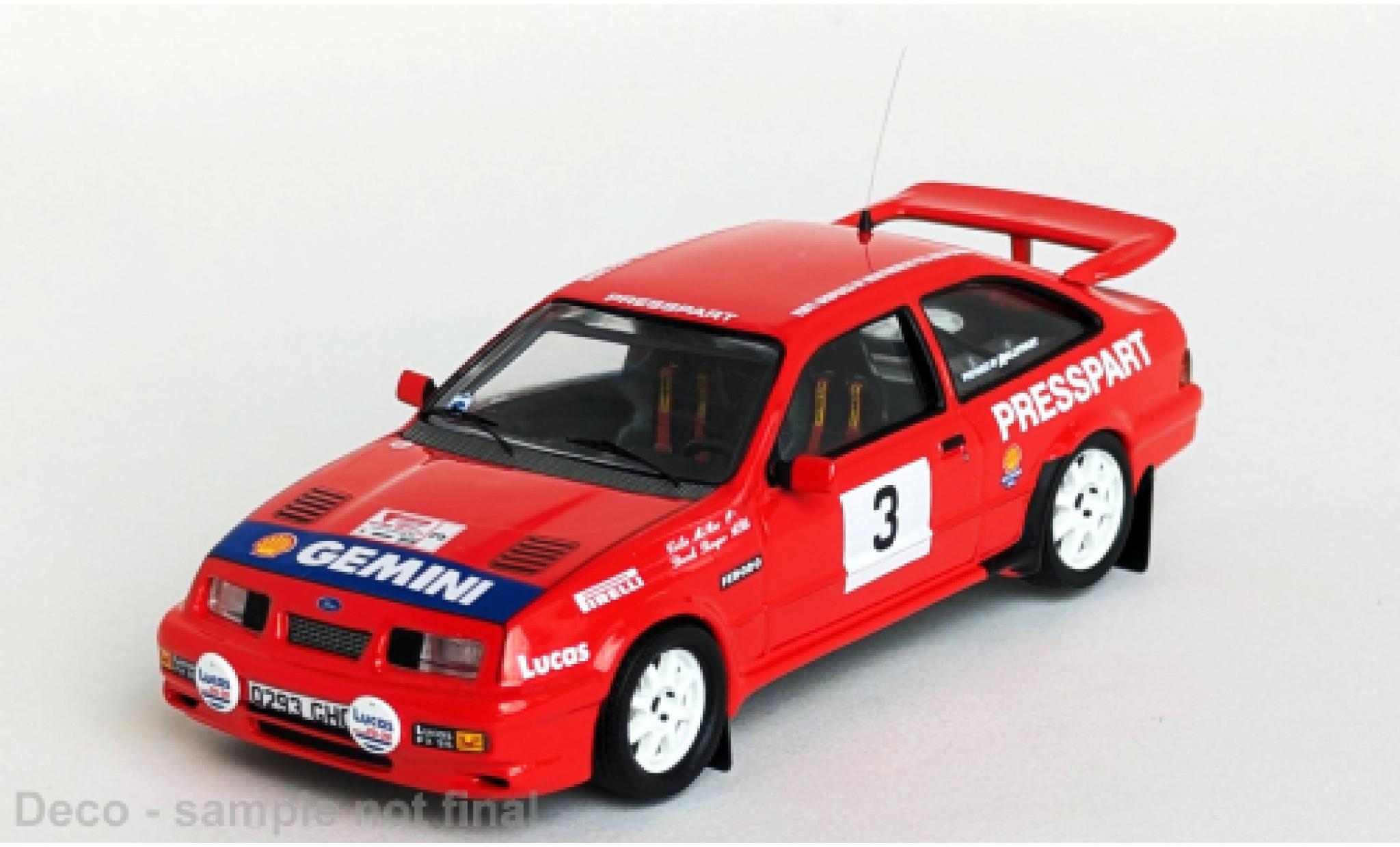 Ford Sierra 1/43 Trofeu RS Cosworth Forest Stages Rally 1989 #3 1:43 modelauto