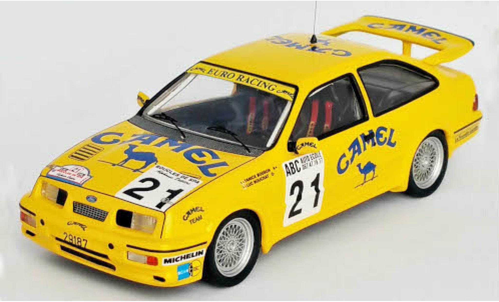 Ford Sierra 1/43 Trofeu RS Cosworth No.21 Euro Racing Camel Boucles de Spa 1989 Y.Bodson/L.Bouchat modelauto