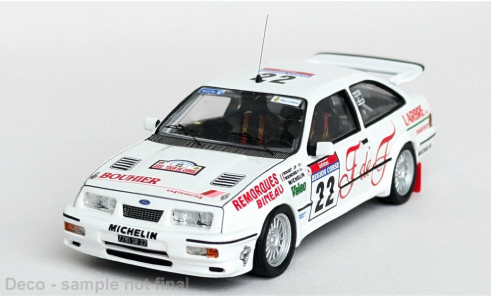 Ford Sierra 1/43 Trofeu RS Cosworth Tour de Corse 1987 #22 1:43 modelauto