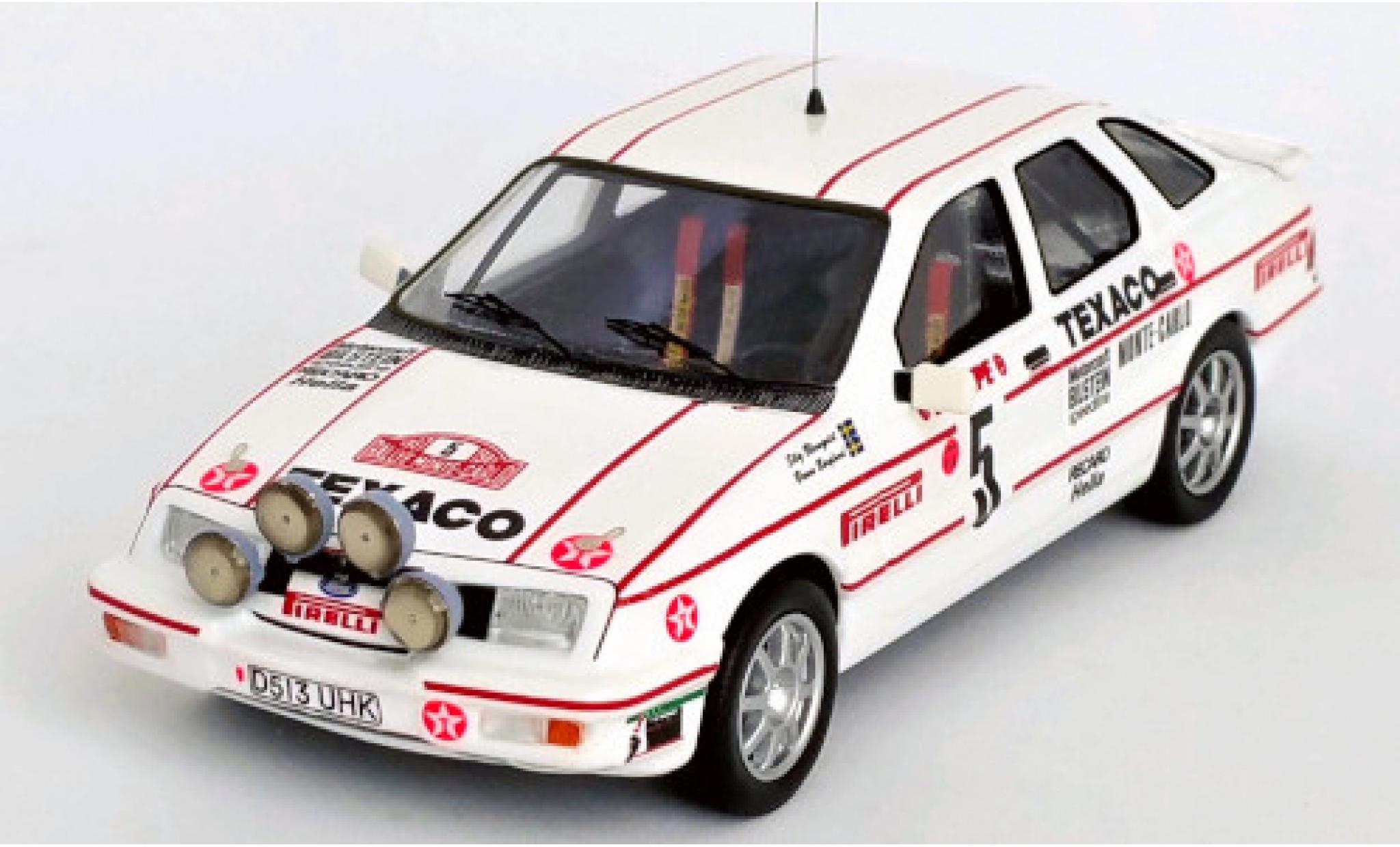 Ford Sierra 1/43 Trofeu XR 4x4 No.5 Texaco Rallye WM Rallye Monte Carlo 1987 S.Blomqvist/B.Berglund modelauto