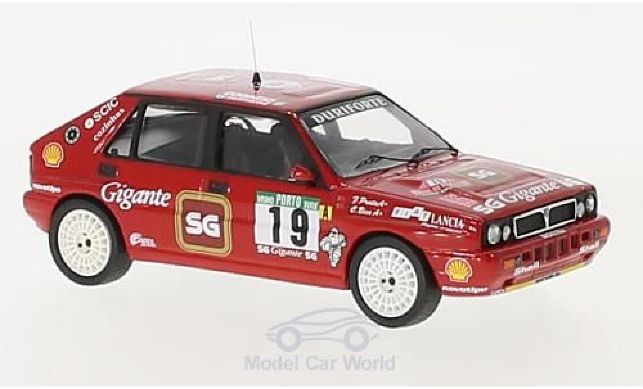 Lancia Delta 1/43 Trofeu Integrale 16V No.19 Rallye Portugal 1990 C.Bica/F.Prata modelauto