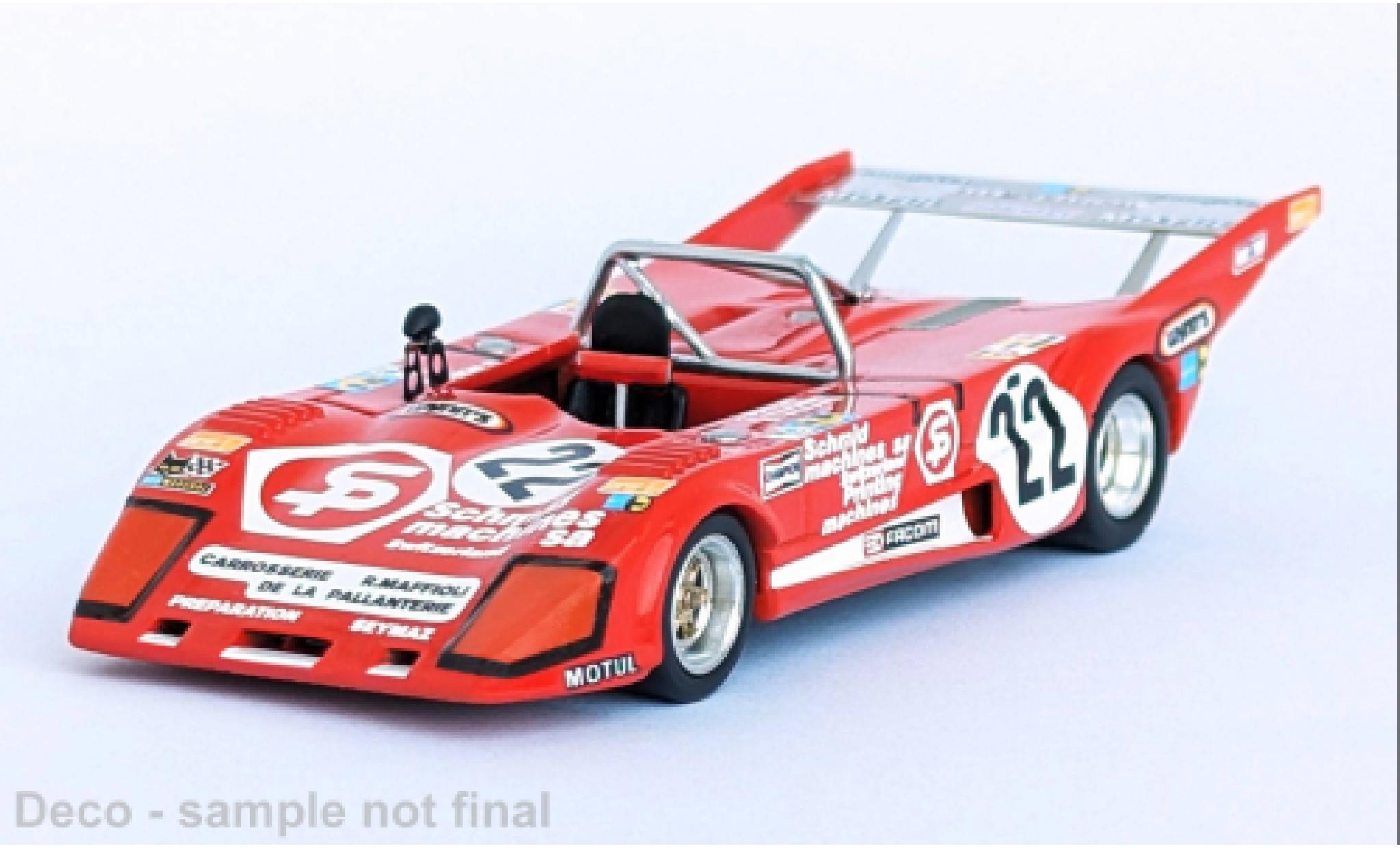 Lola T298 1/43 Trofeu RHD No.22 24h Le Mans 1979 1:43 modelauto