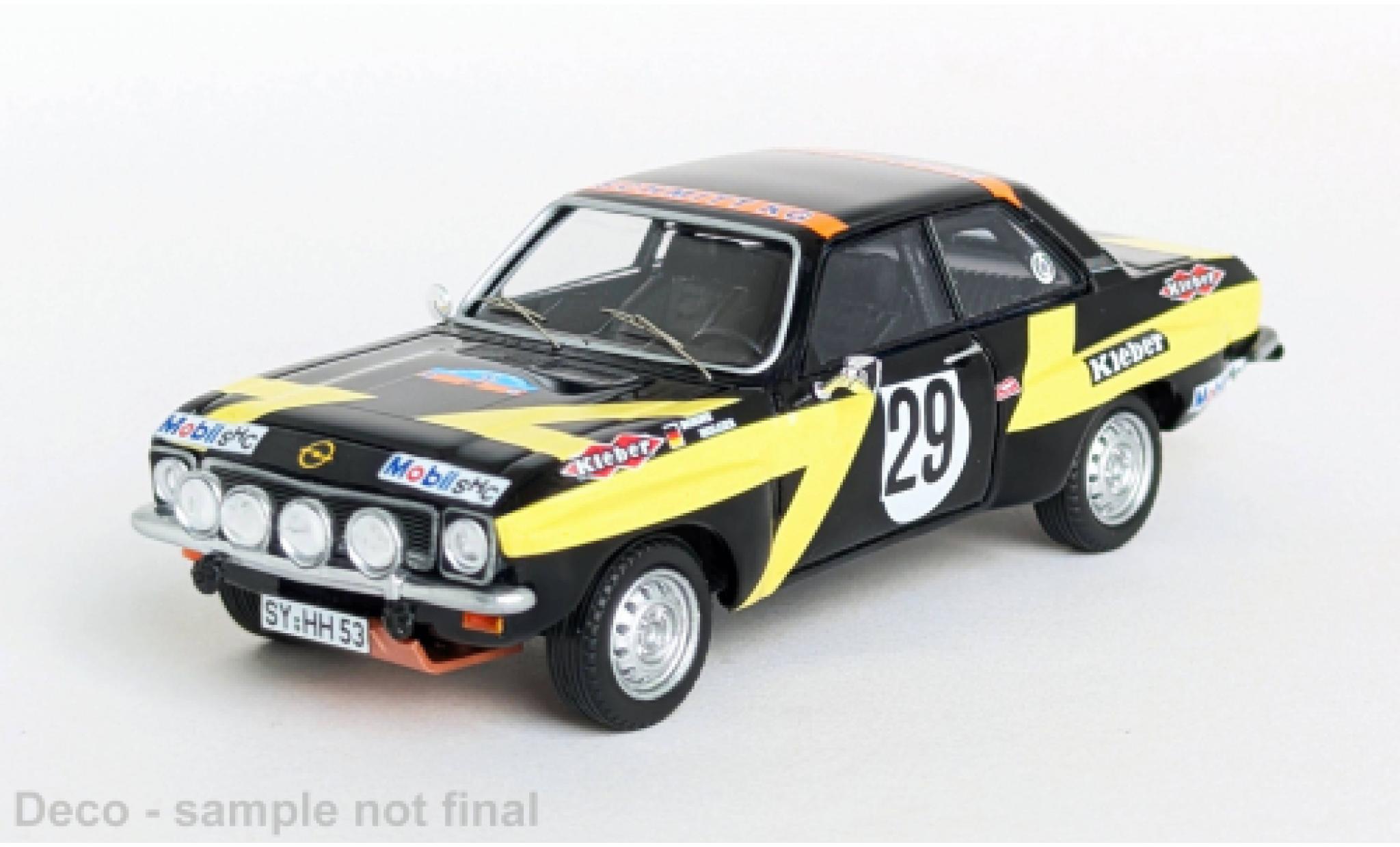 Opel Ascona 1/43 Trofeu Rally Baltic 1975 #29 1:43 modelauto