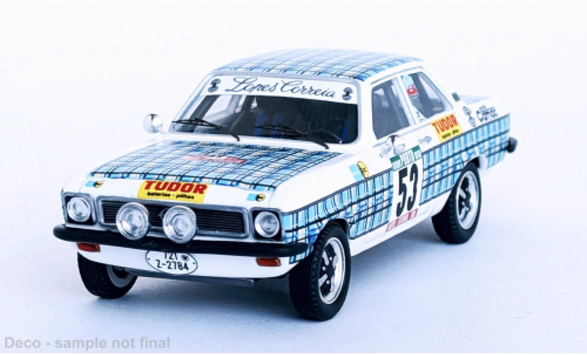 Opel Ascona 1/43 Trofeu Rally Portugal 1979 #53 1:43 modelauto