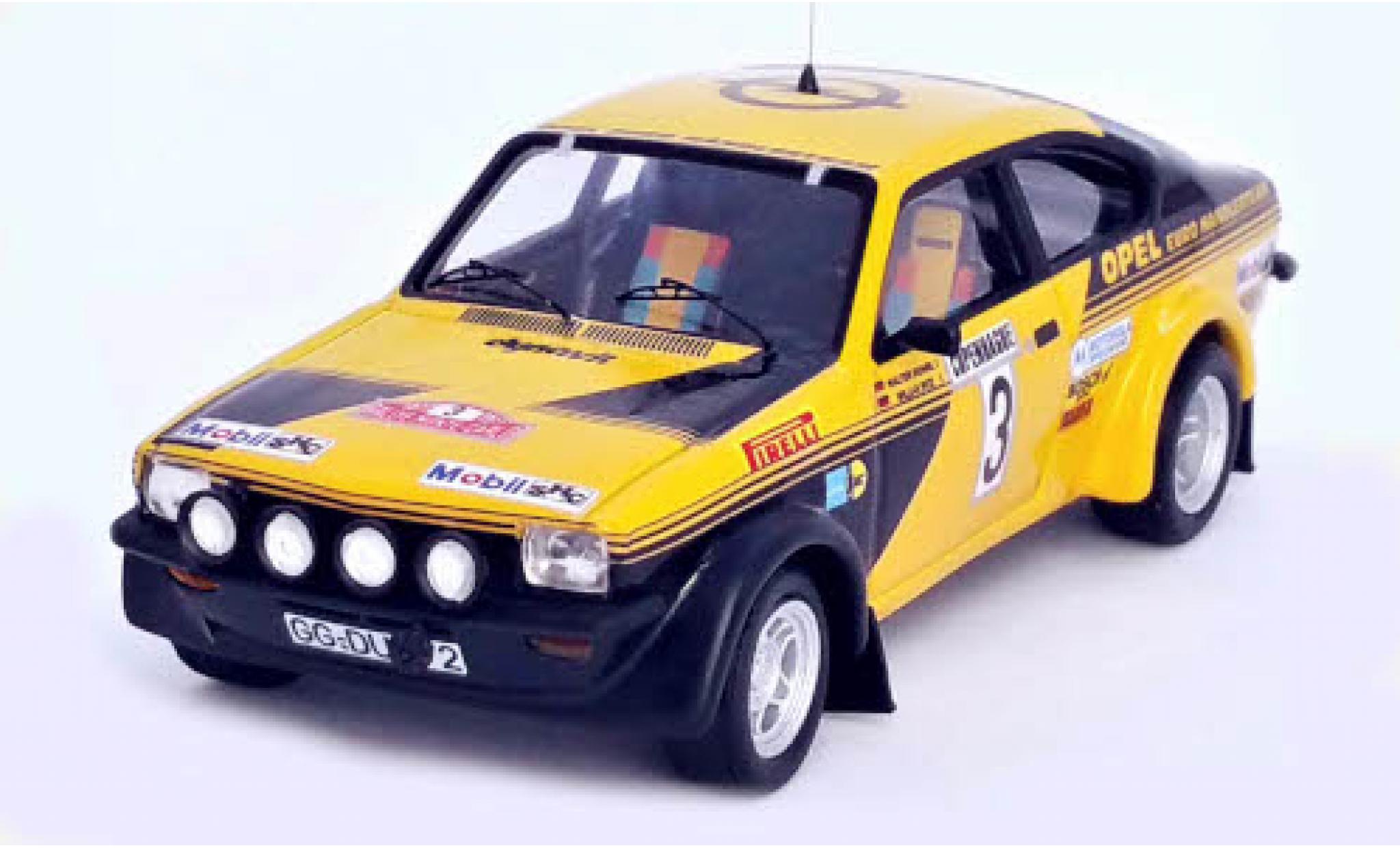 Opel Kadett 1/43 Trofeu GT/E No.3 Rallye WM Rally Monte Carlo 1977 W.R&ouml;hrl/W.Pitz modelauto