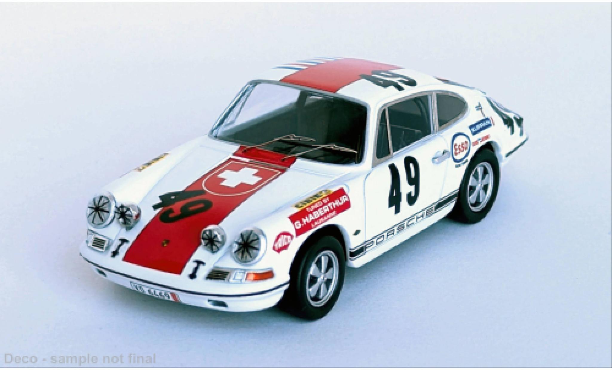 Porsche 911 1/43 Trofeu 24h Spa Francorchamps 1969 #49 1:43 modelauto