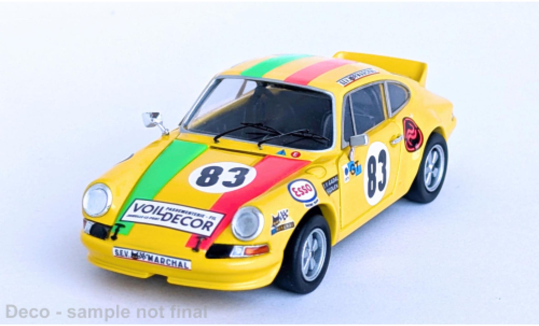 Porsche 930 RS 1/43 Trofeu 911 Carrera 24h Le Mans 1975 #83 1:43 modelauto