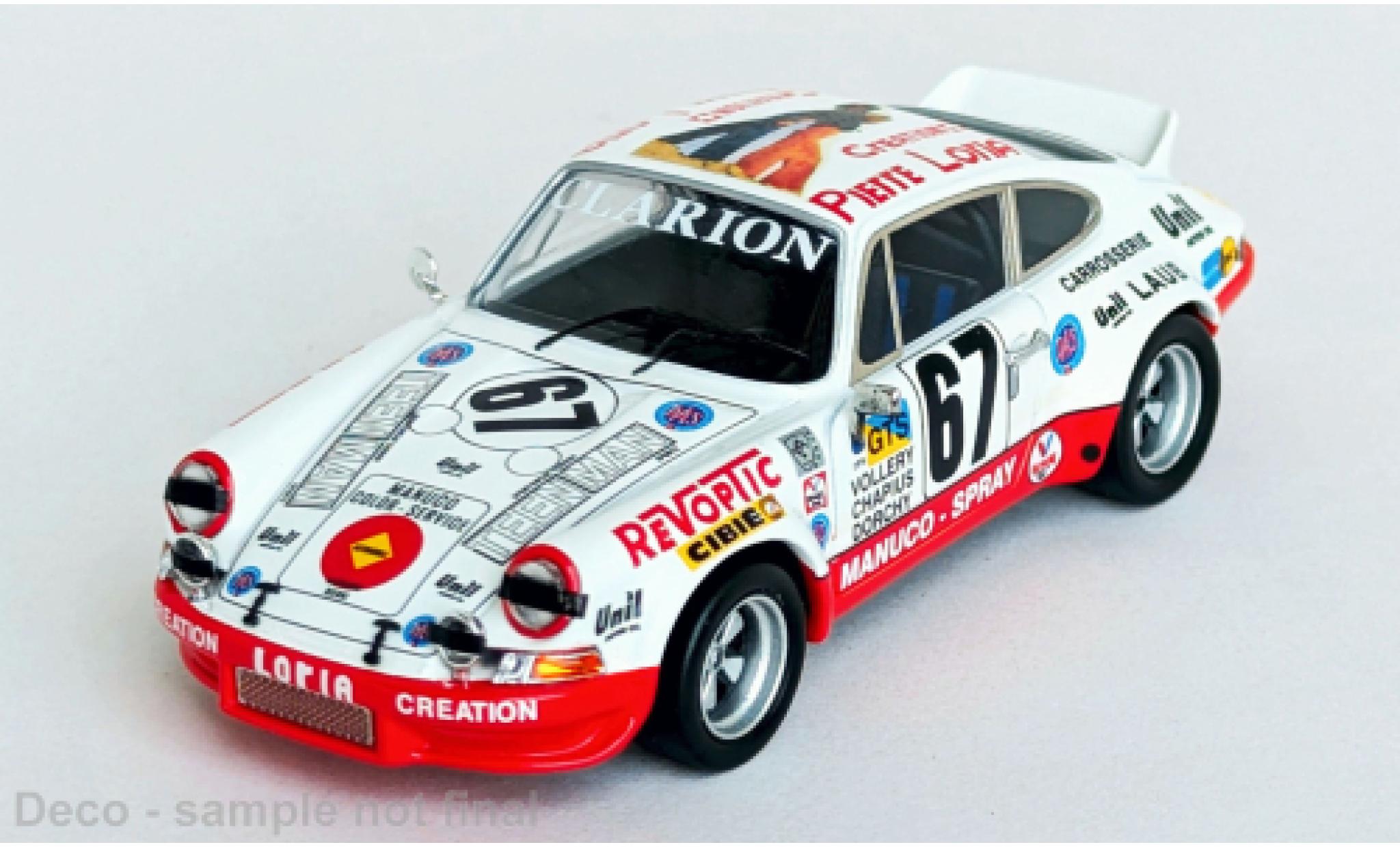 Porsche 930 RSR 1/43 Trofeu 911 Carrera 24h Le Mans 1974 #67 1:43 modelauto