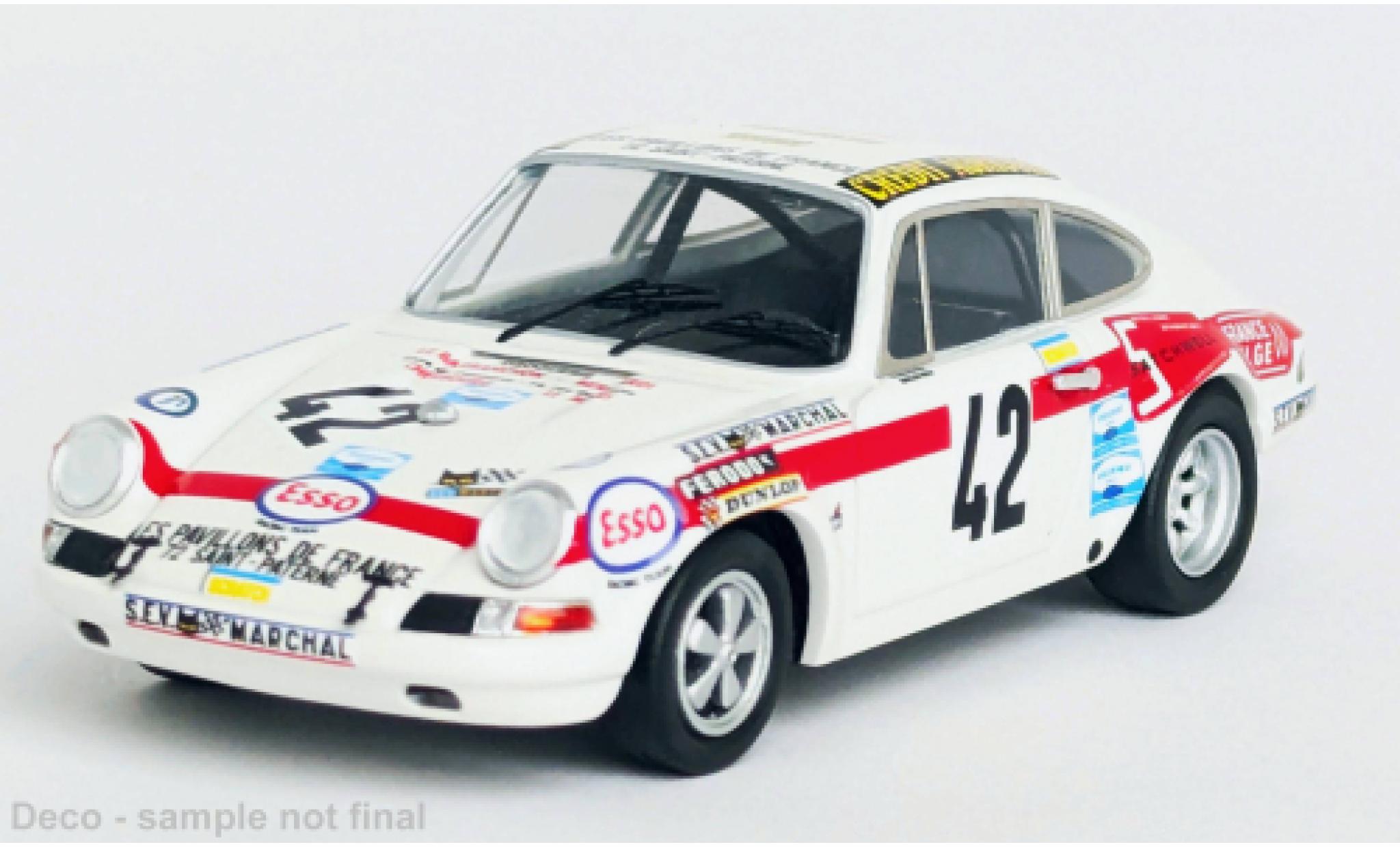 Porsche 911 1/43 Trofeu S 24h Le Mans 1971 #42 1:43 modelauto