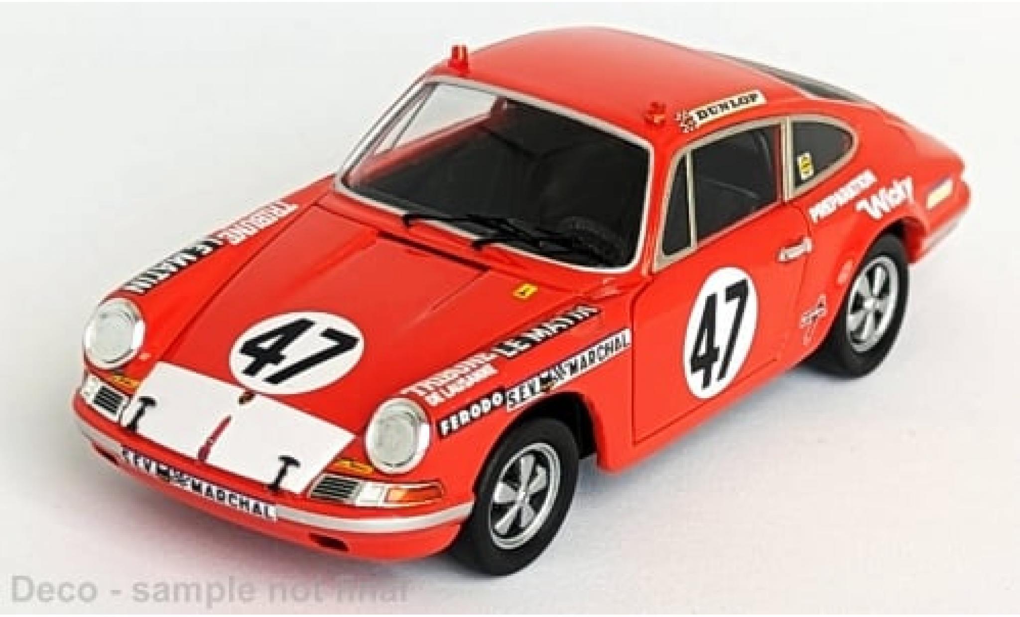 Porsche 911 1/43 Trofeu S No.47 24h Le Mans 1971 1:43 modelauto