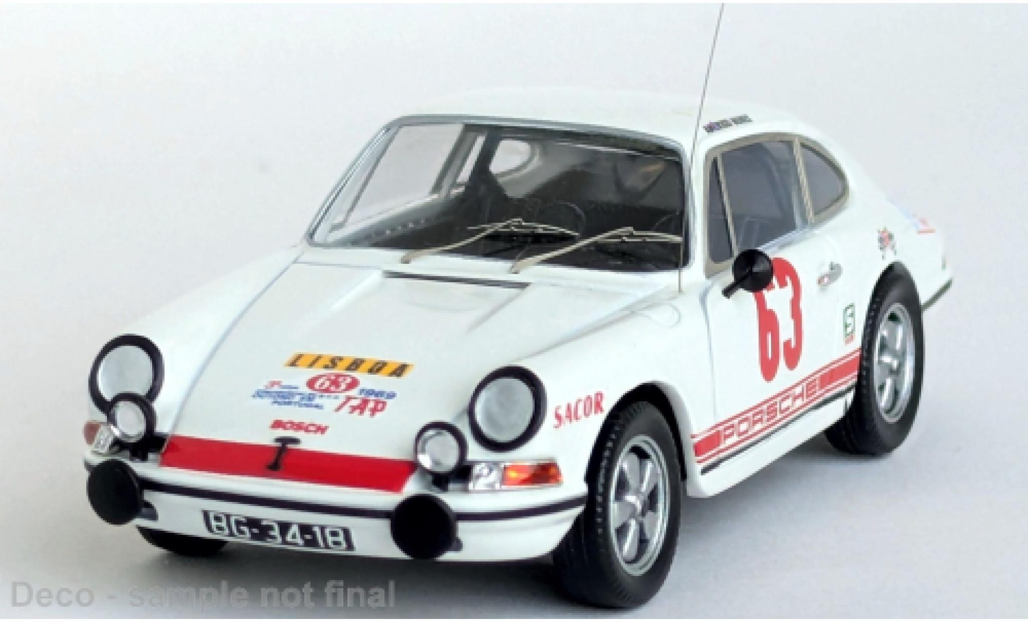 Porsche 911 1/43 Trofeu S Rally Tap 1969 #63 1:43 modelauto