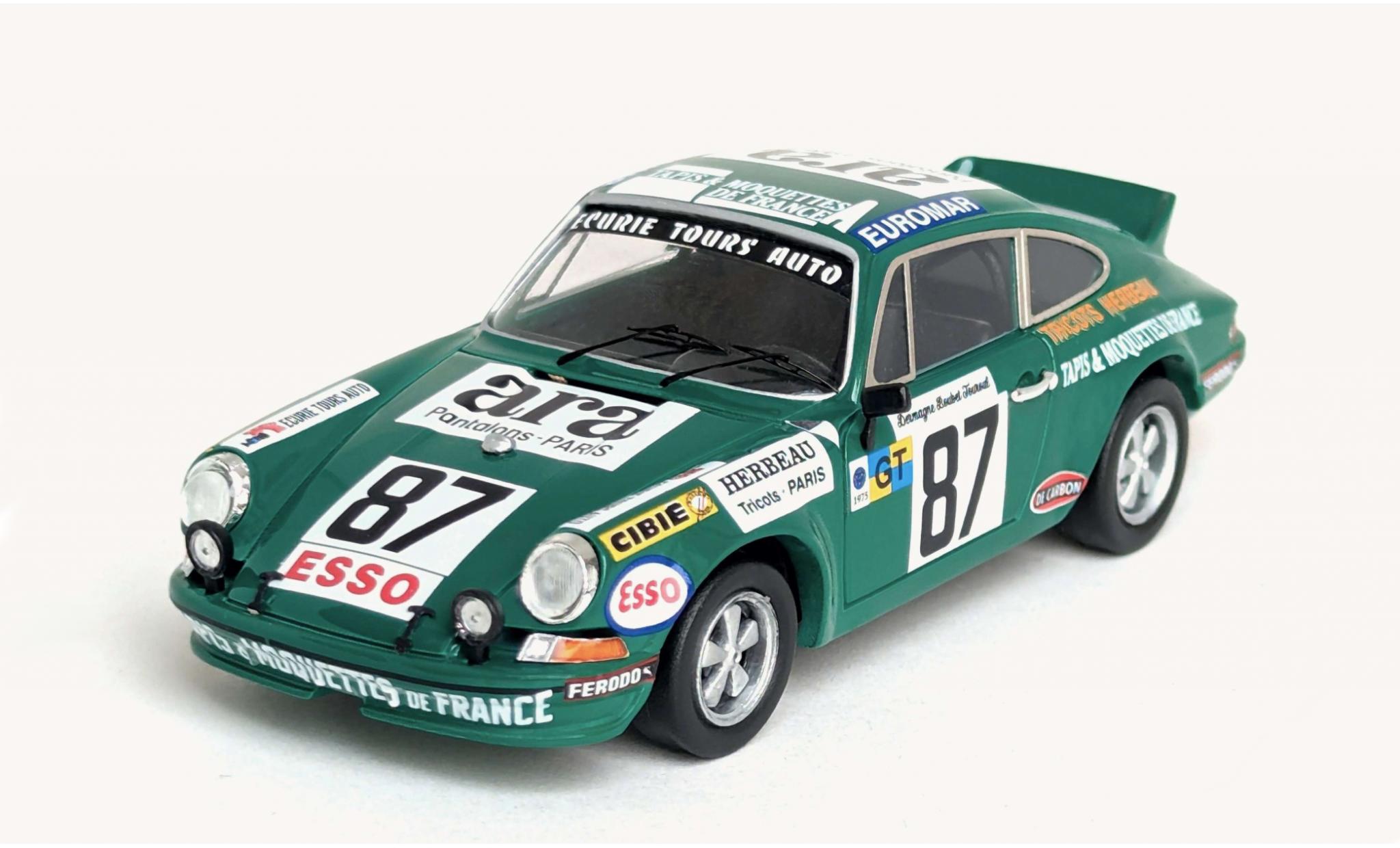 Porsche 930 1/43 Trofeu 911 SCF 24h Le Mans 1975 #87 1:43 modelauto