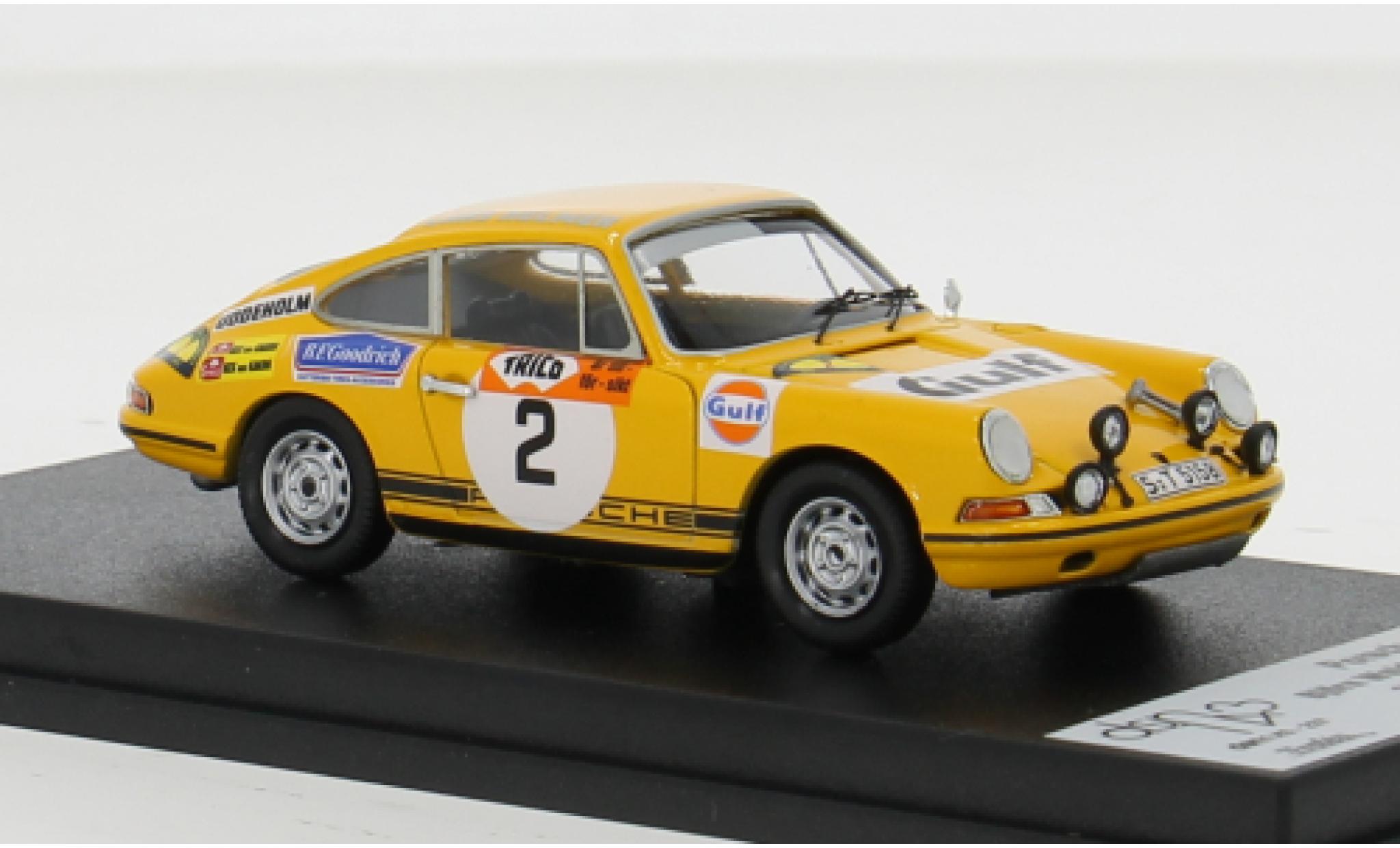 Porsche 911 1/43 Trofeu S Rally Schweden 1970 #2 1:43 modelauto