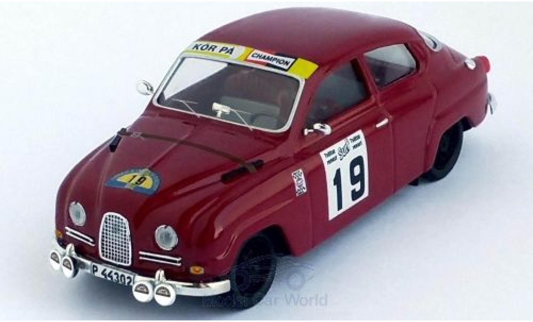 Saab 96 1/43 Trofeu No.19 Rallye Schweden 16 A.Andersson/S.-O.Svedberg modelauto