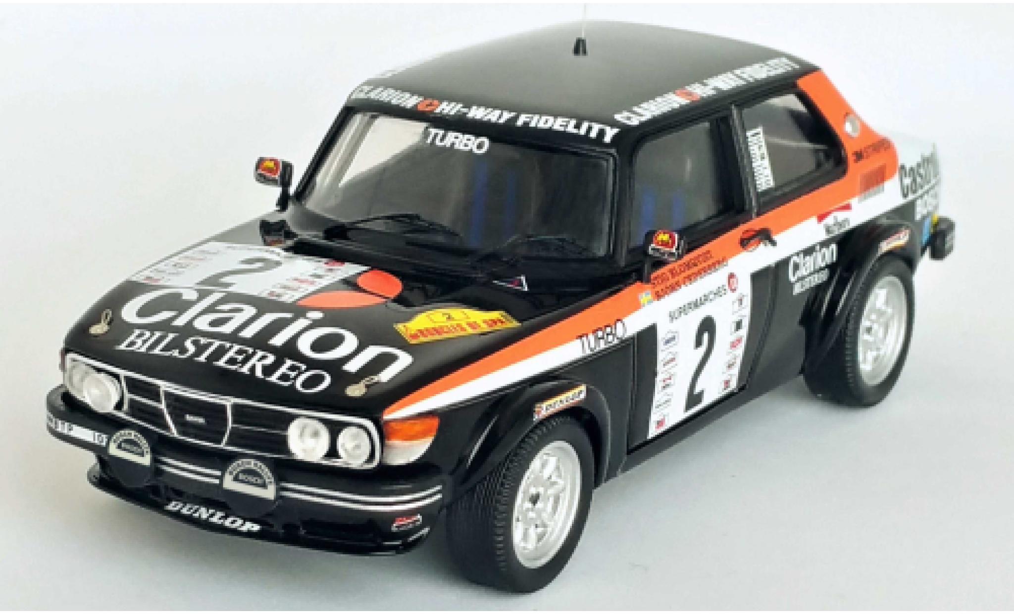Saab 99 1/43 Trofeu No.2 Boucles de Spa 1980 S.Blomqvist/B.Cederberg modelauto