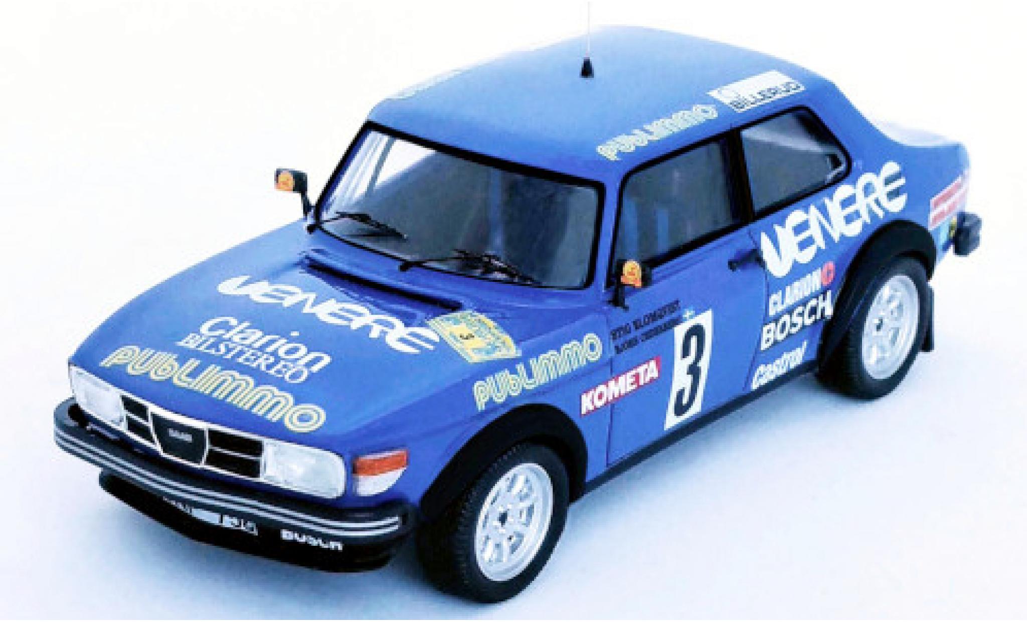 Saab 99 1/43 Trofeu No.3 Publimmo Rallye WM Rally Schweden 1981 S.Blomqvist/B.Cederberg modelauto