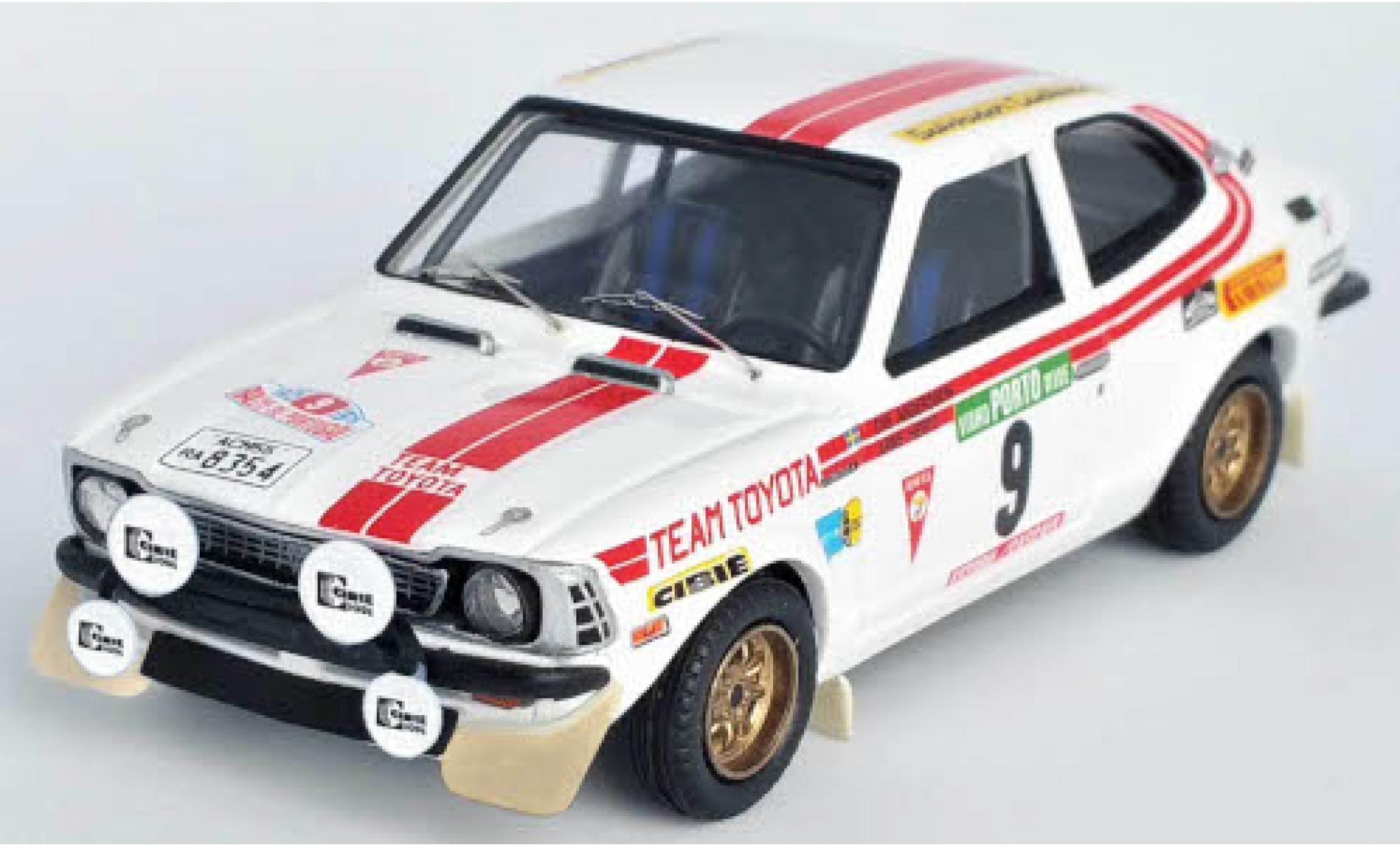 Toyota Corolla 1/43 Trofeu Levin No.9 Team Rallye WM Rallye Portugal 1975 O.Andersson/A.Hertz modelauto