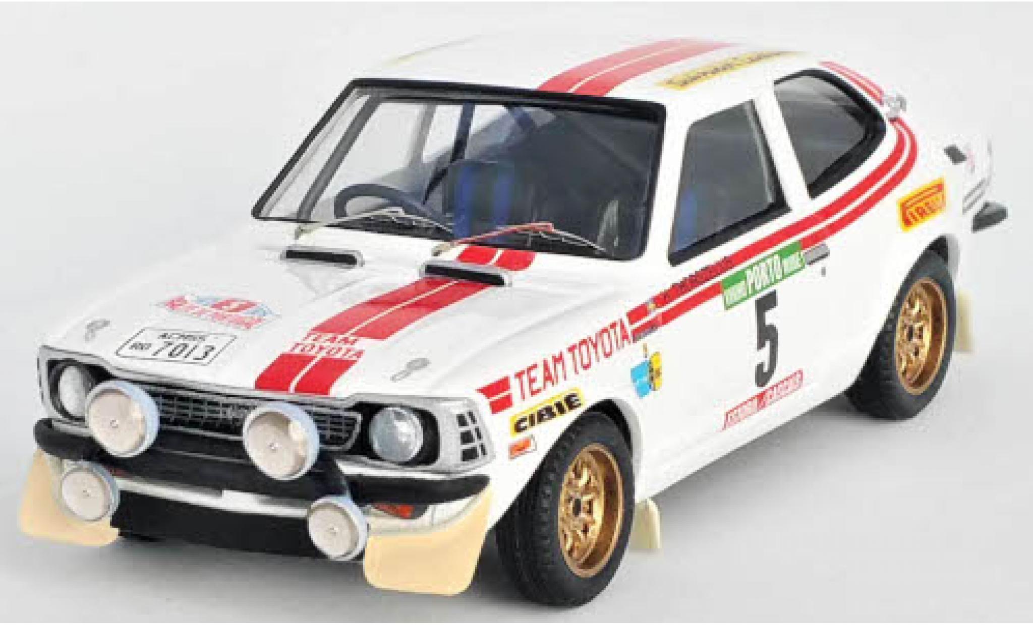 Toyota Corolla 1/43 Trofeu Levin RHD No.5 Team Rallye WM Rallye Portugal 1975 B.Waldegard/H.Thorszelius modelauto