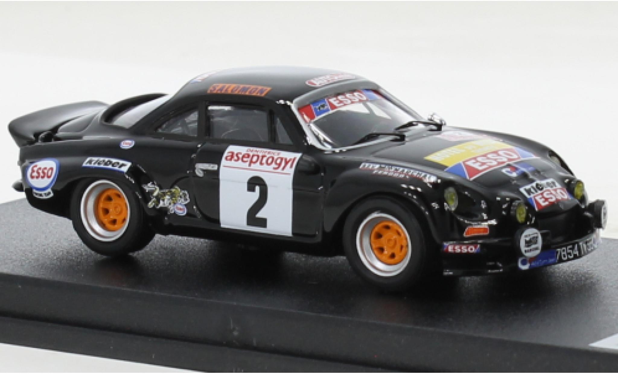 Alpine A110 1/43 Trofeu Renault No.2 Rally du Mont Wit 1976 modelauto
