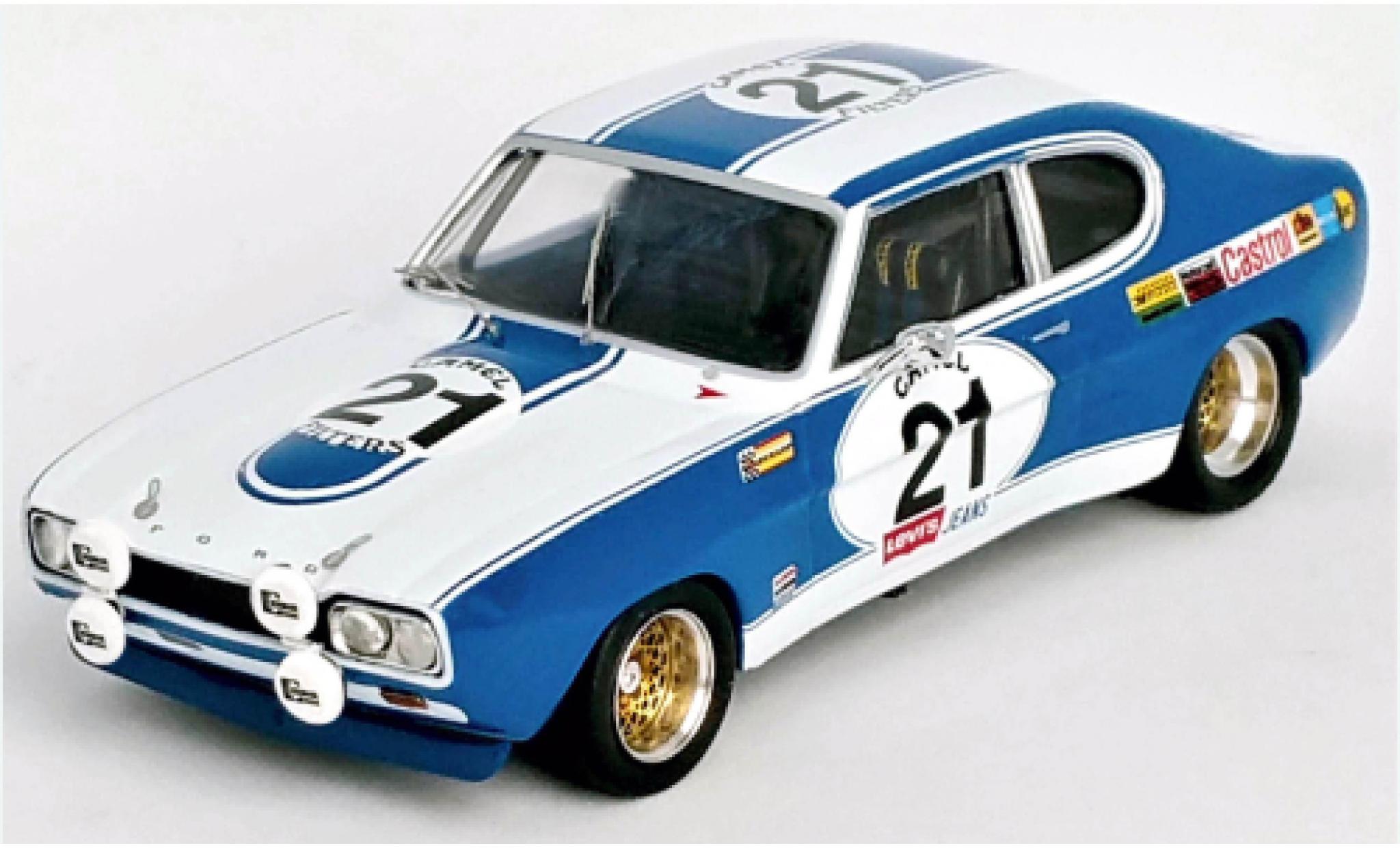 Ford Capri 1/43 Trofeu MK I 2600 RS No.21 24h Spa 1971 modelauto