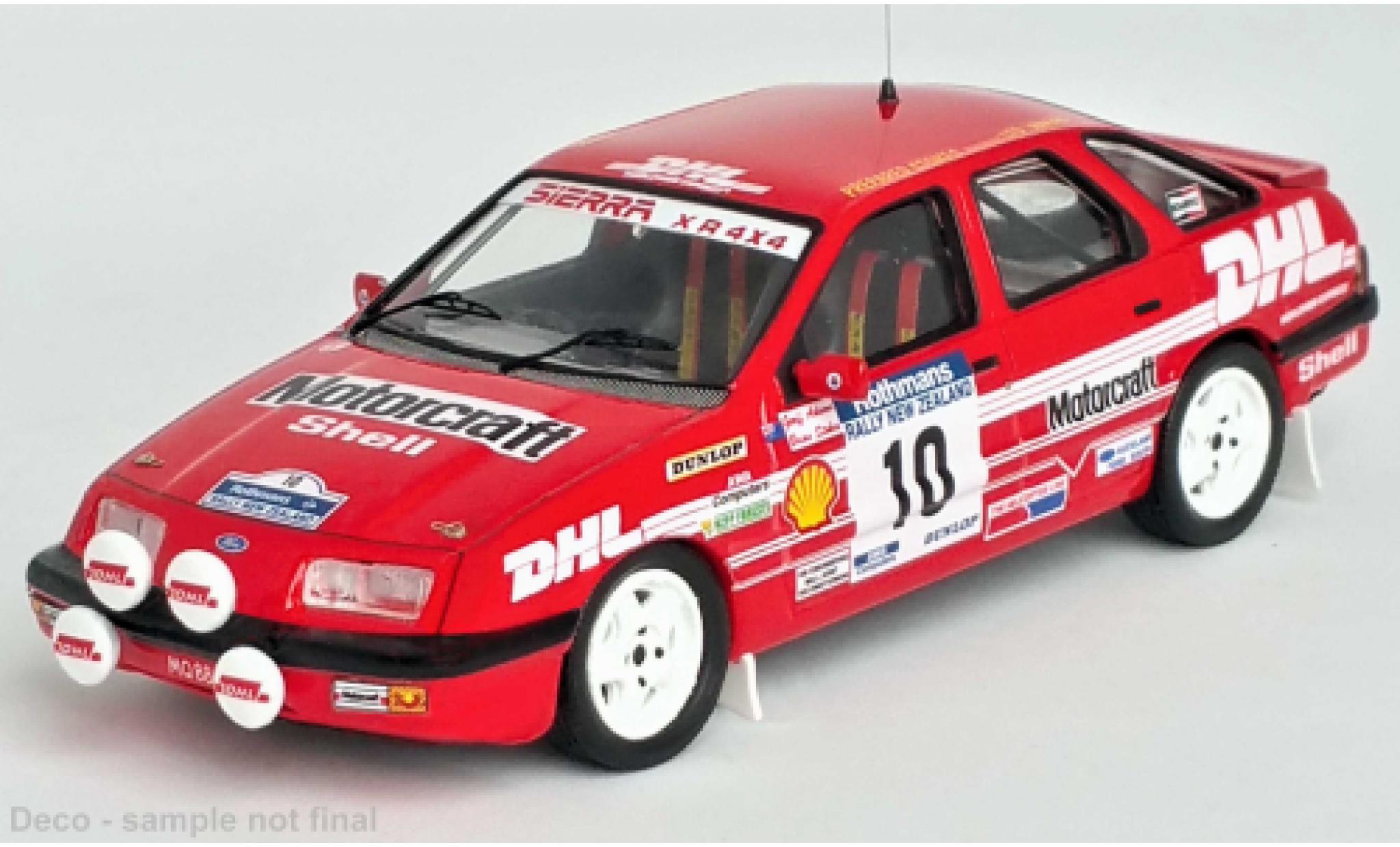 Ford Sierra 1/43 Trofeu XR 4x4 No.10 Rallye WM Rallye Neuseeland 1988 modelauto