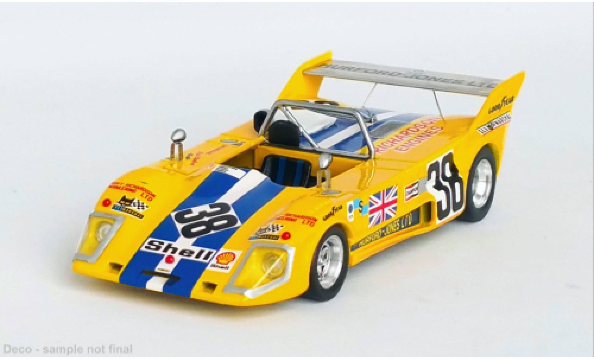 Lola T292 1/43 Trofeu RHD No.38 24h Le Mans 1975 modelauto