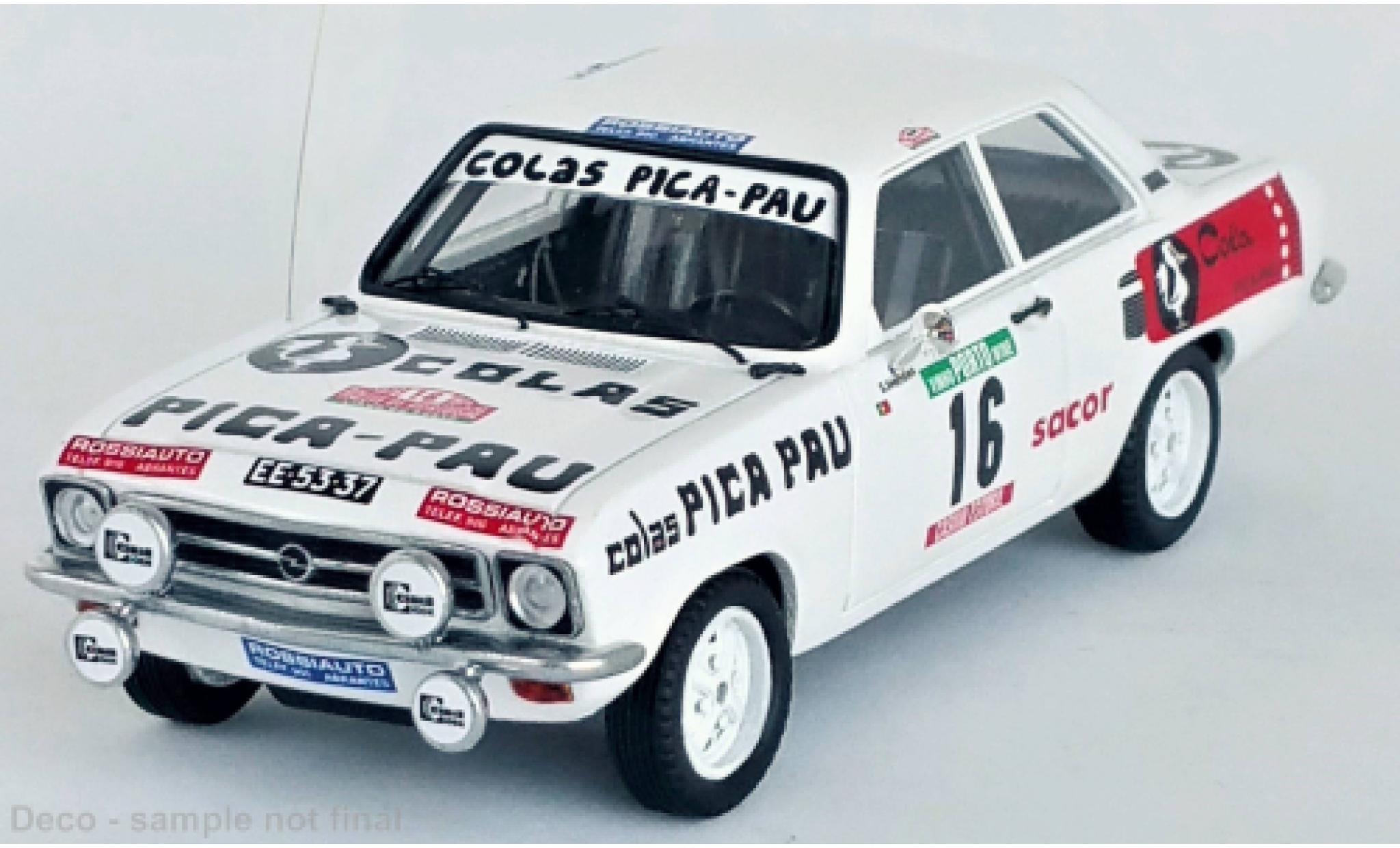 Opel Ascona 1/43 Trofeu A No.16 Rallye WM Rallye Portugal 1976 modelauto
