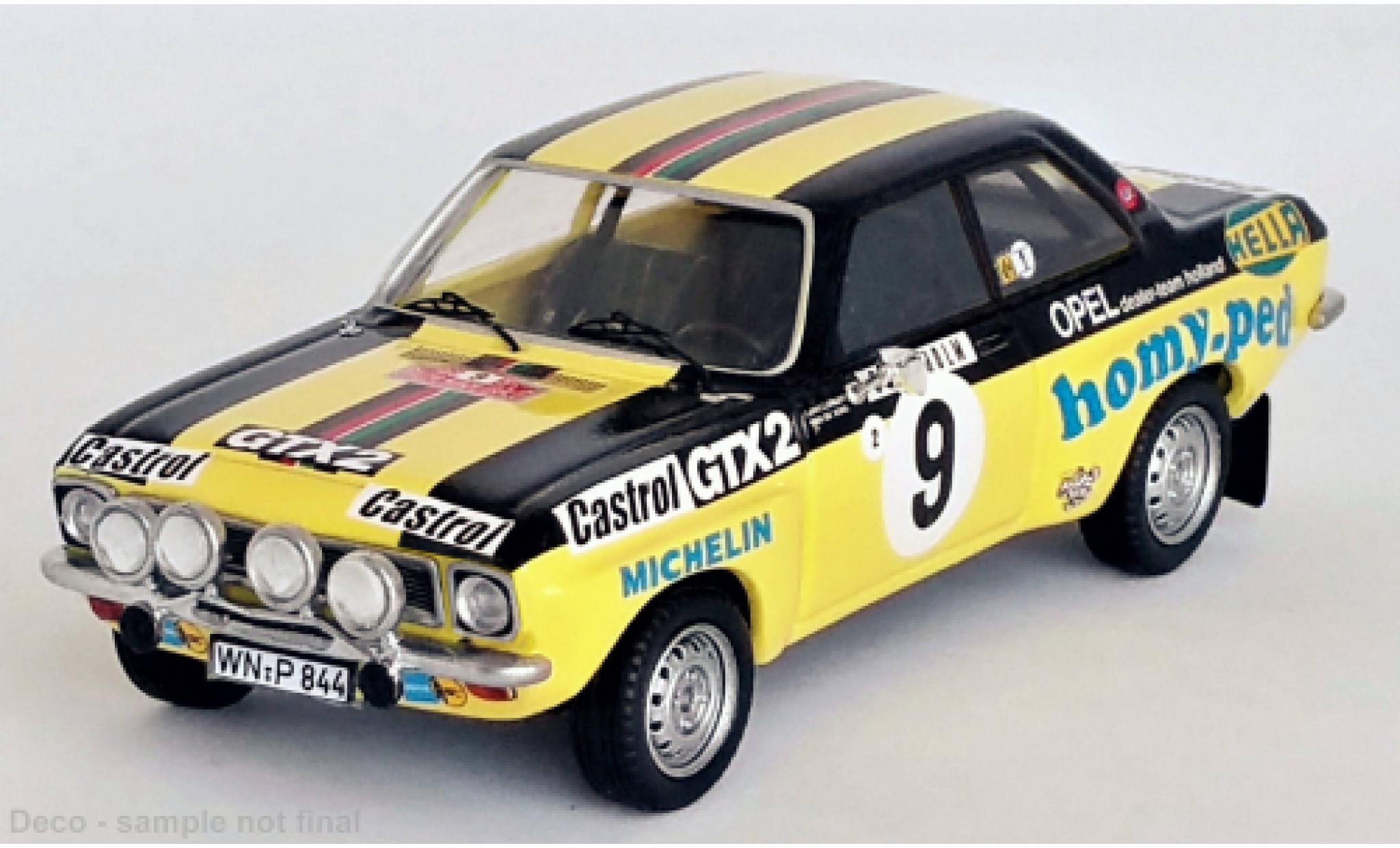 Opel Ascona 1/43 Trofeu A No.9 Rallye WM Rallye Monte Carlo 1975 modelauto