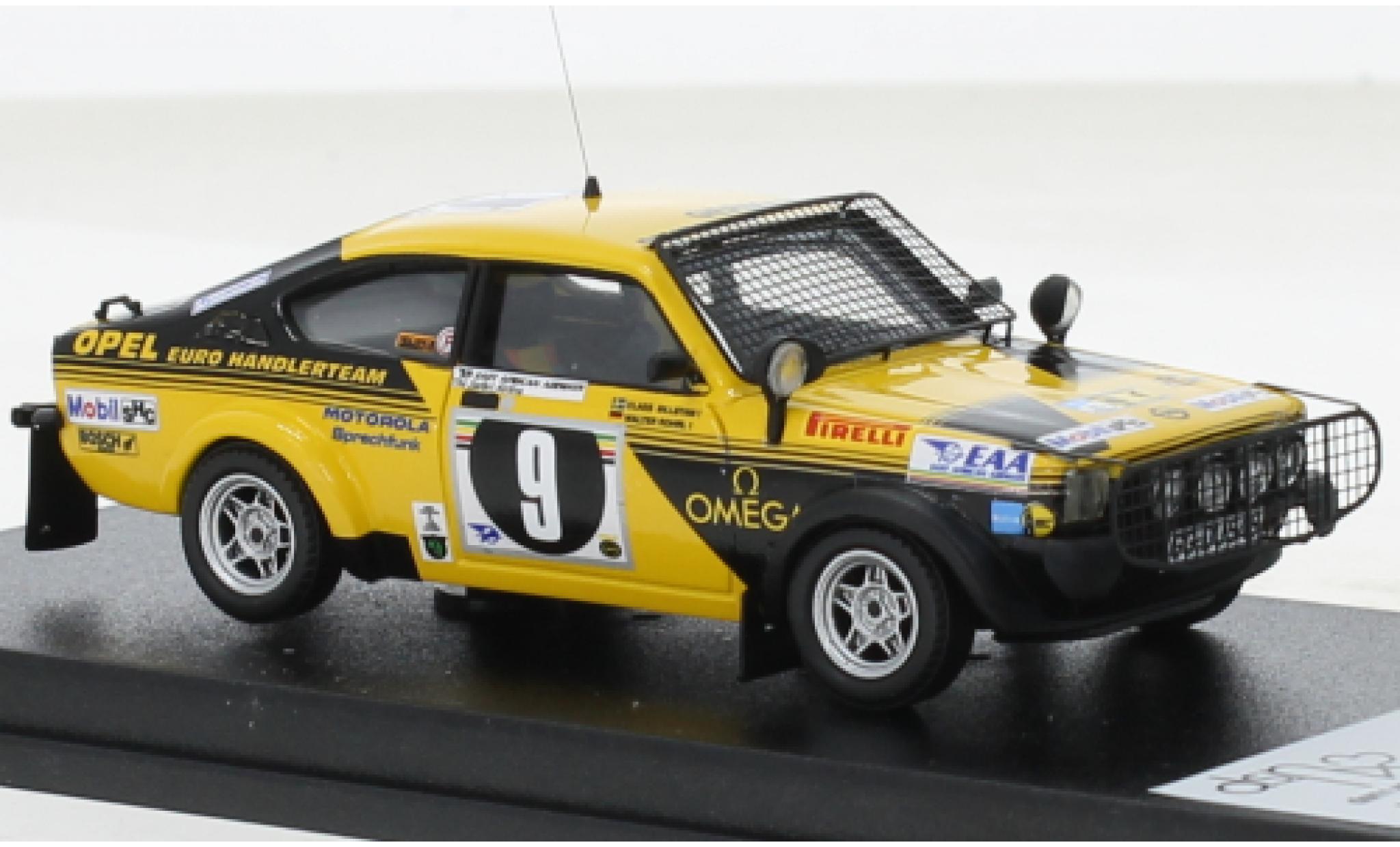 Opel Kadett 1/43 Trofeu C GT/E No.9 Rallye WM Safari Rallye 1976 modelauto