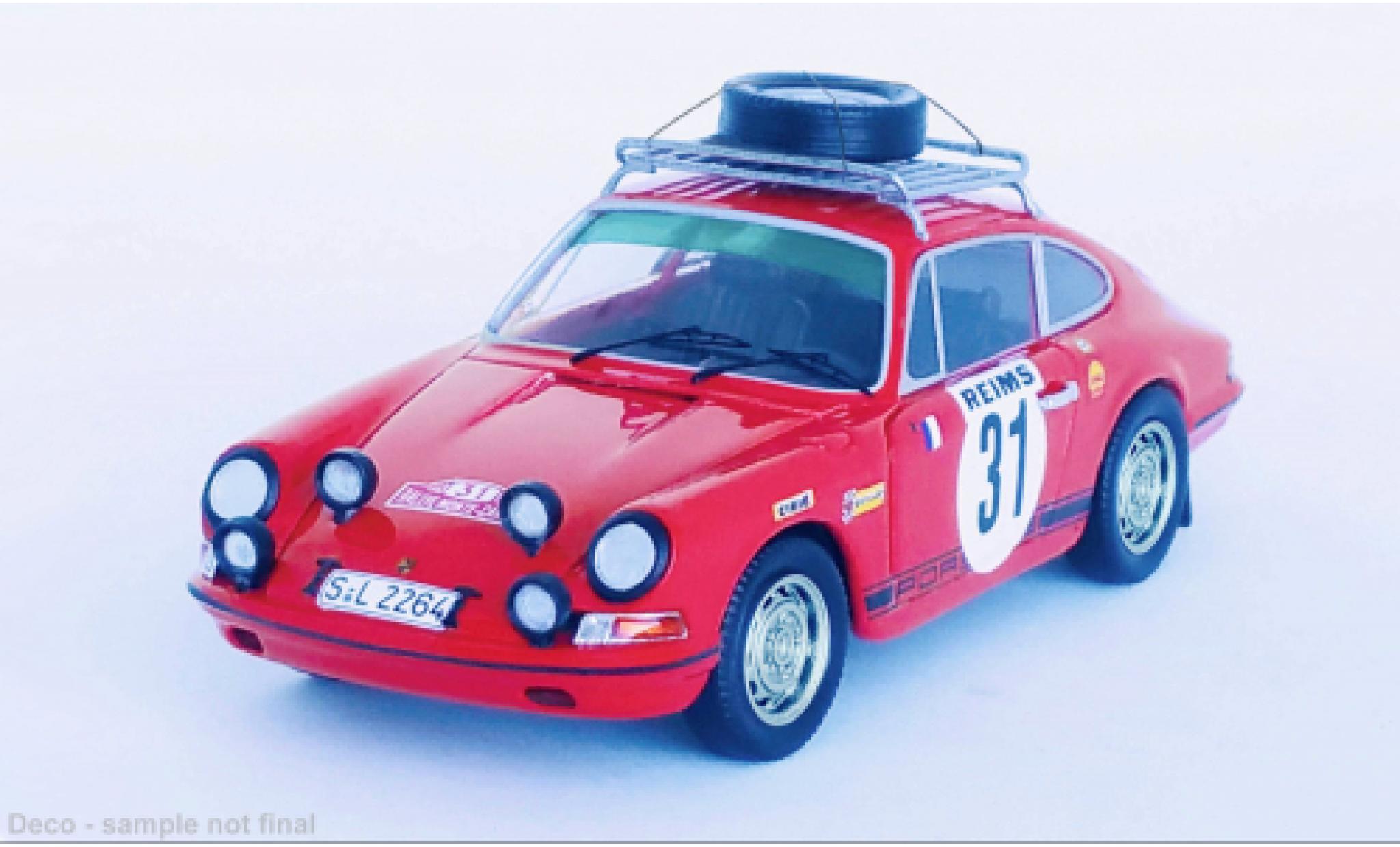 Porsche 911 1/43 Trofeu S No.31 Rallye Monte Carlo 1969 modelauto