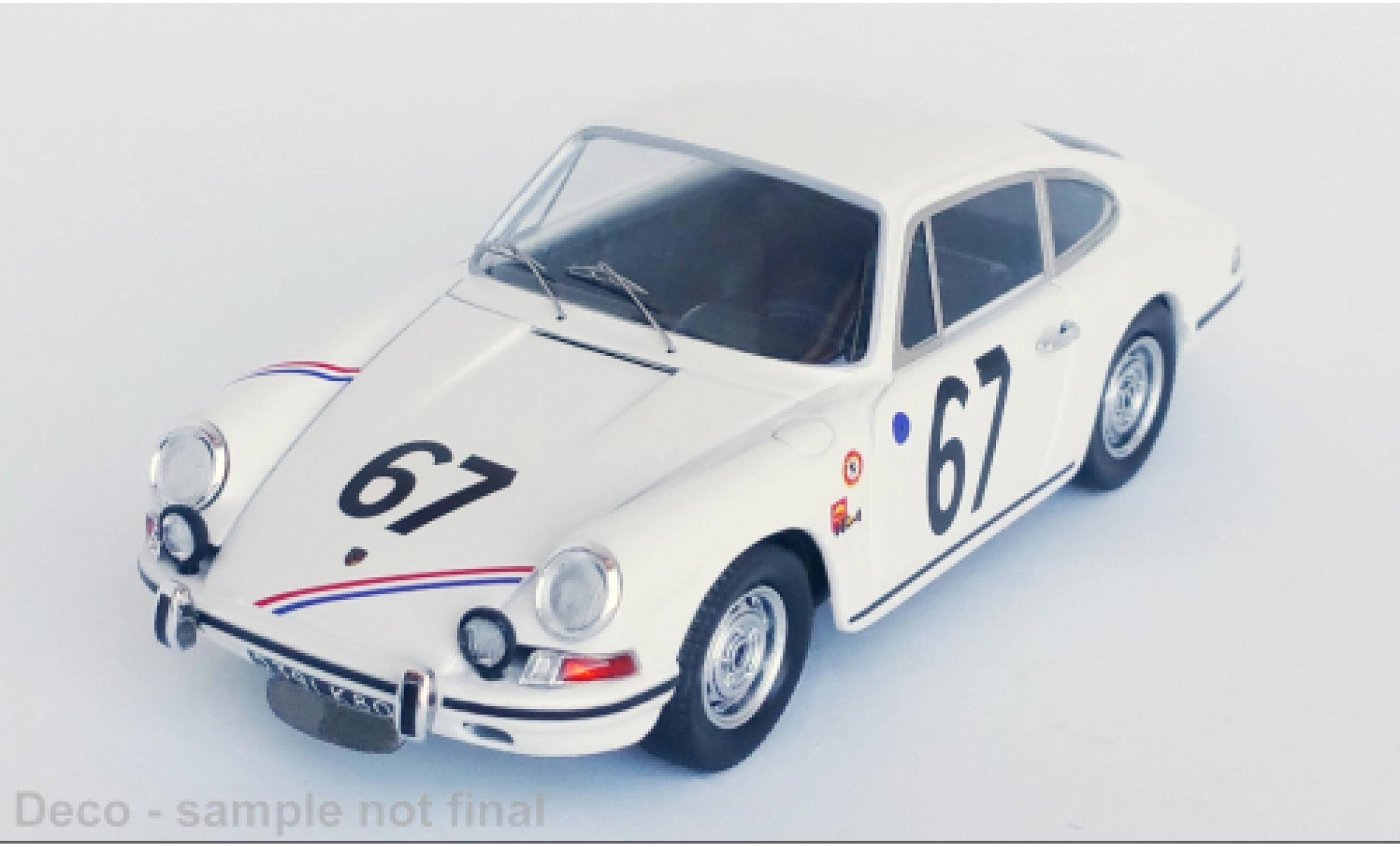 Porsche 911 1/43 Trofeu S No.67 24h Le Mans 1967 modelauto