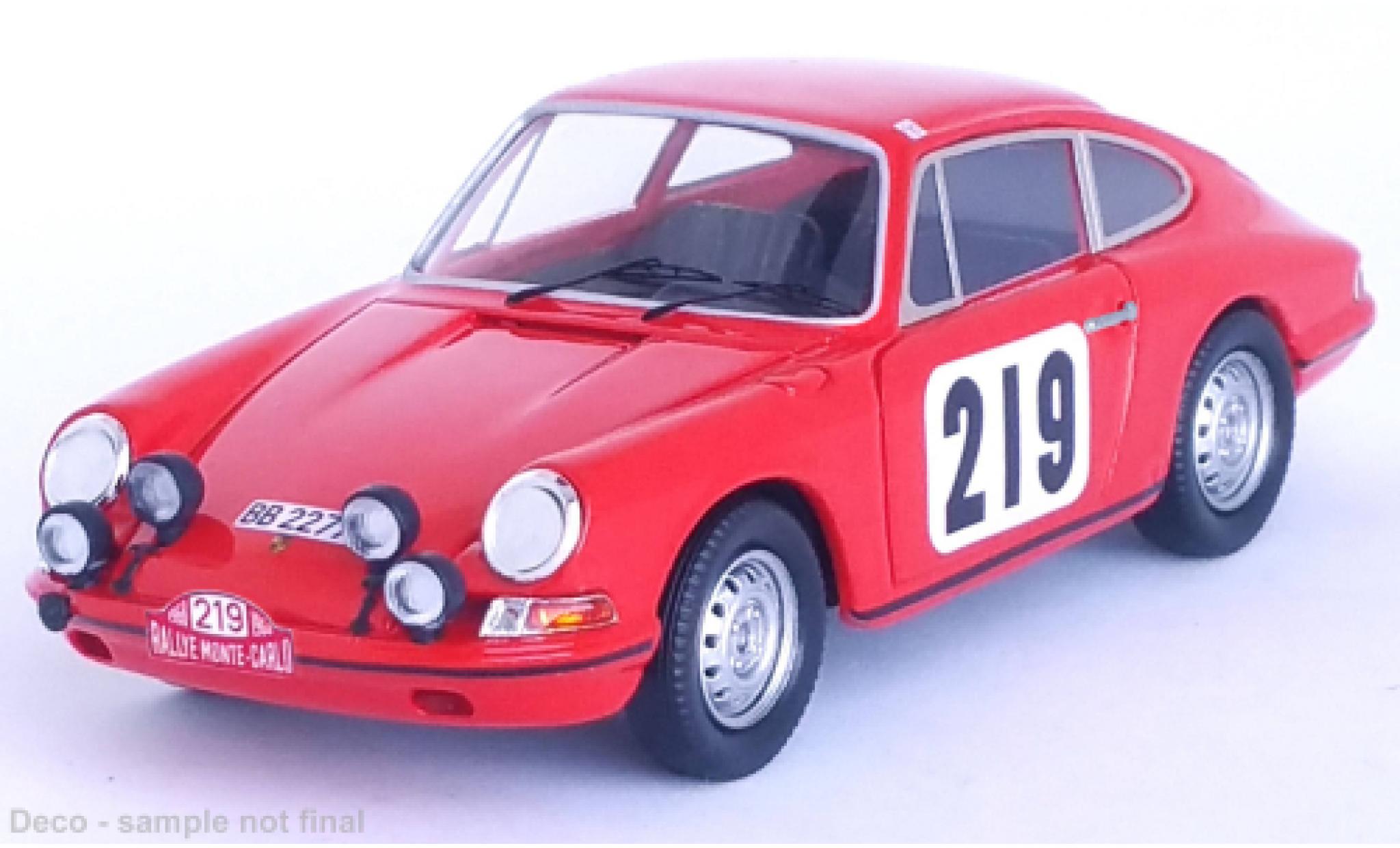 Porsche 911 1/43 Trofeu T No.219 Rallye Monte Carlo 1968 modelauto