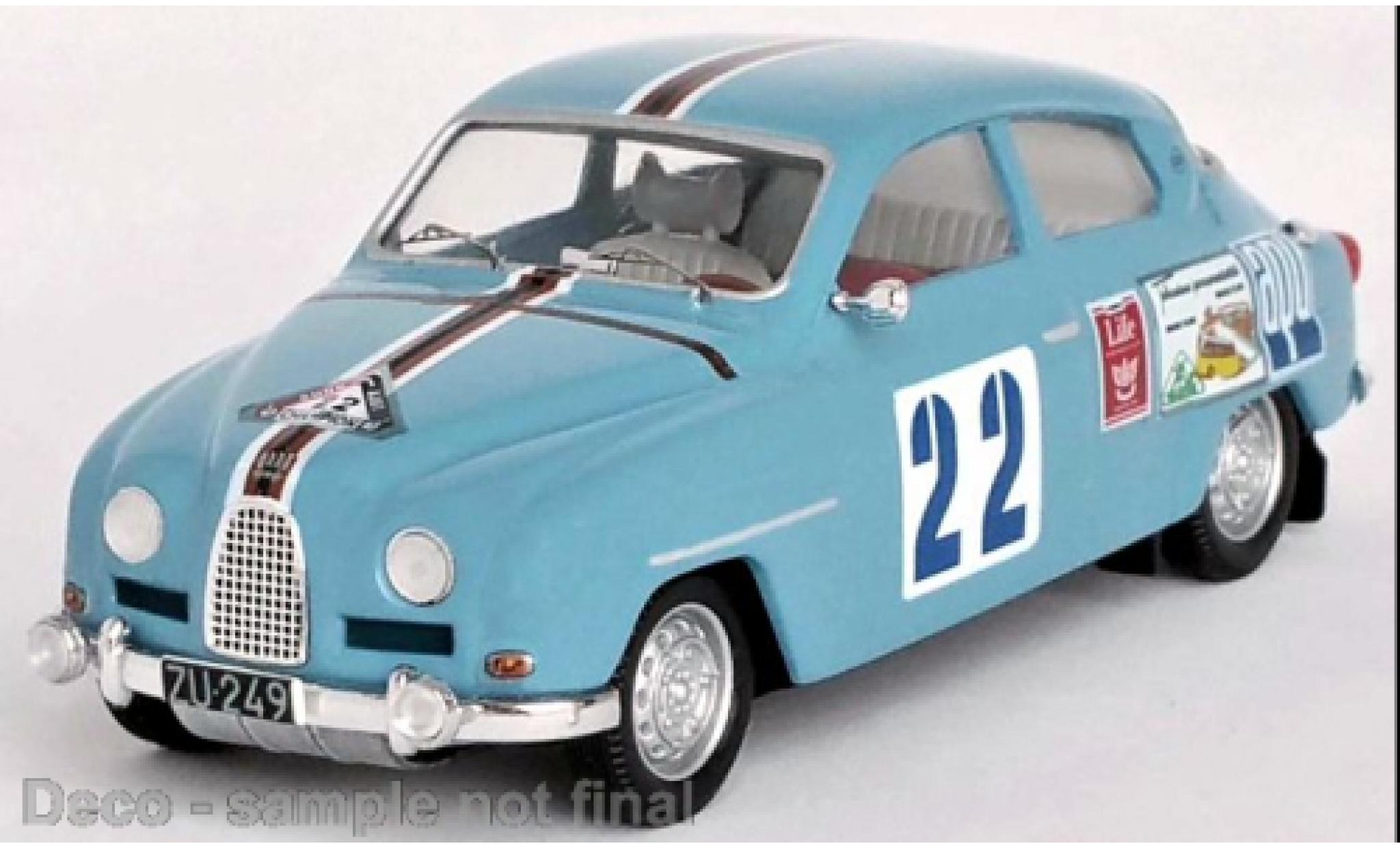 Saab 96 1/43 Trofeu No.22 1000 Lakes Rallye 12 modelauto