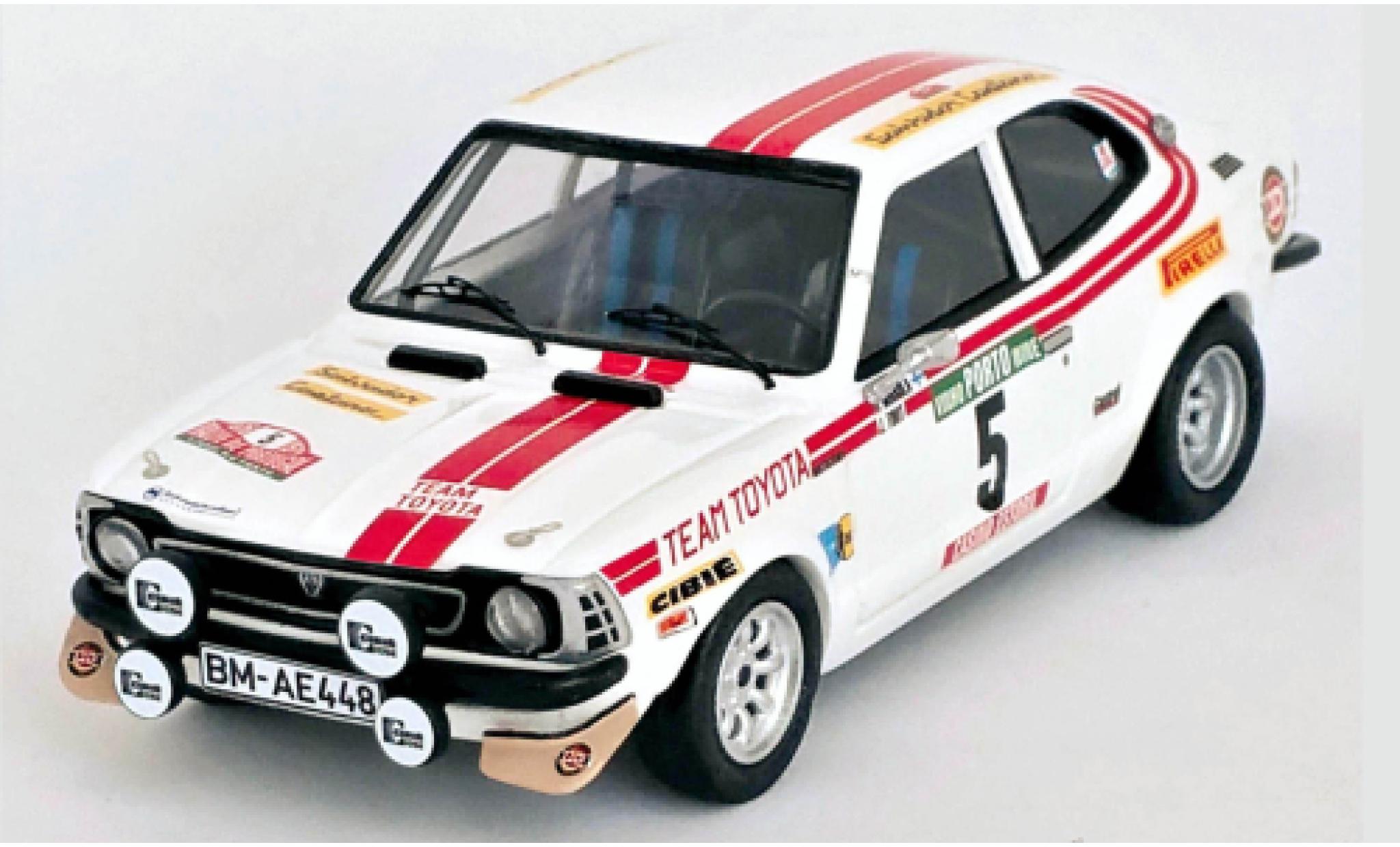 Toyota Corolla 1/43 Trofeu Levin No.5 Rallye WM Rallye Portugal 1976 modelauto