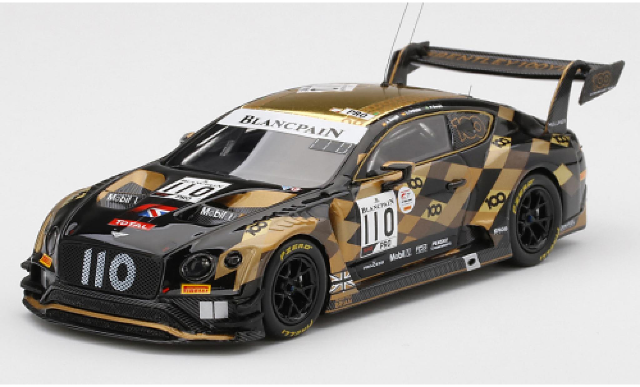 Bentley Continental 1/43 TrueScale Miniatures GT3 RHD No.110 M-Sport Team 24h Spa 2019 P.Derani/L.Ordonez/A.Soucek modelauto