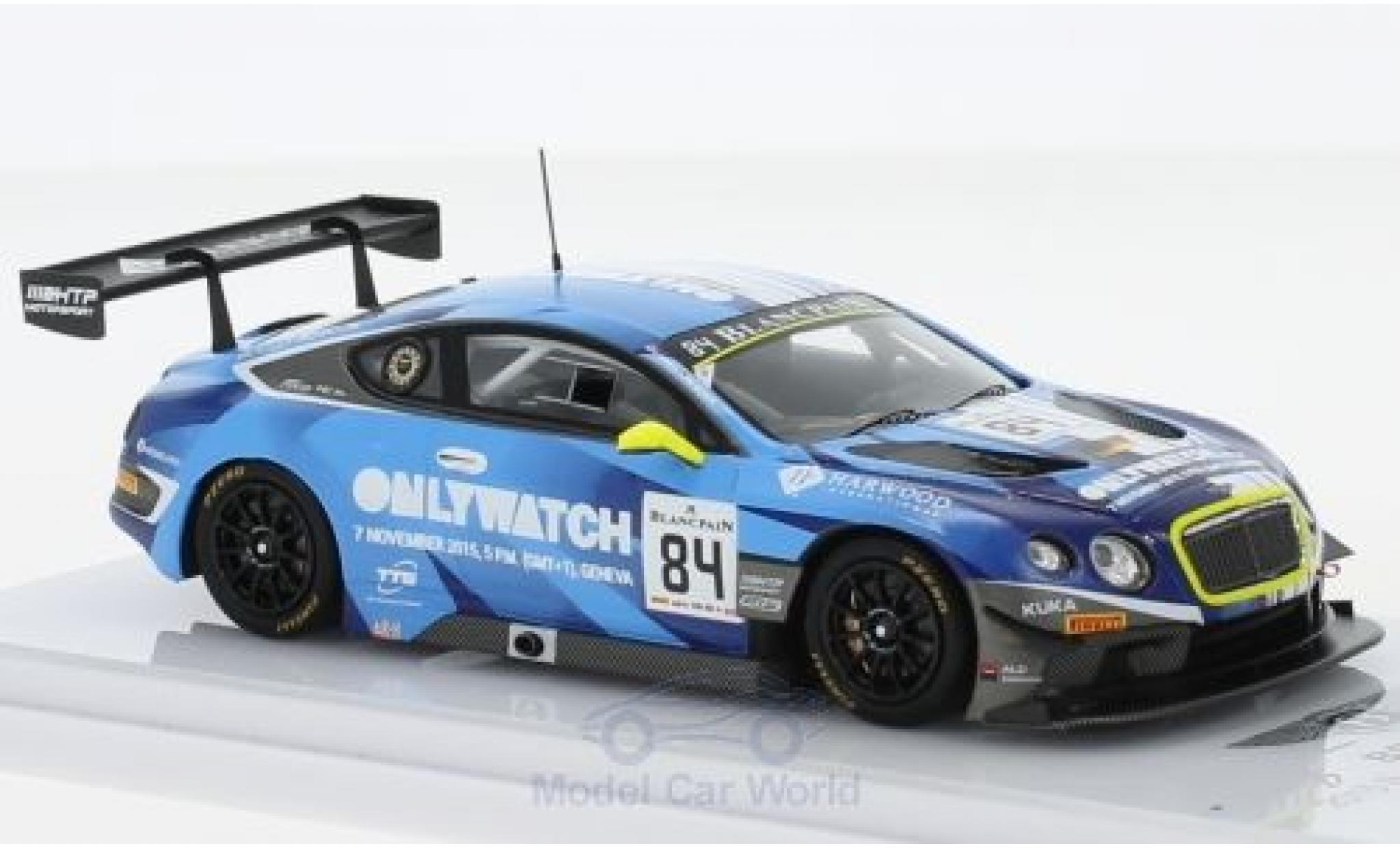 Bentley Continental T 1/18 TrueScale Miniatures GT3 RHD No.84 Team HTP Witpain GT Series Moskau 2015 V.Abril/M.Buhk modelauto