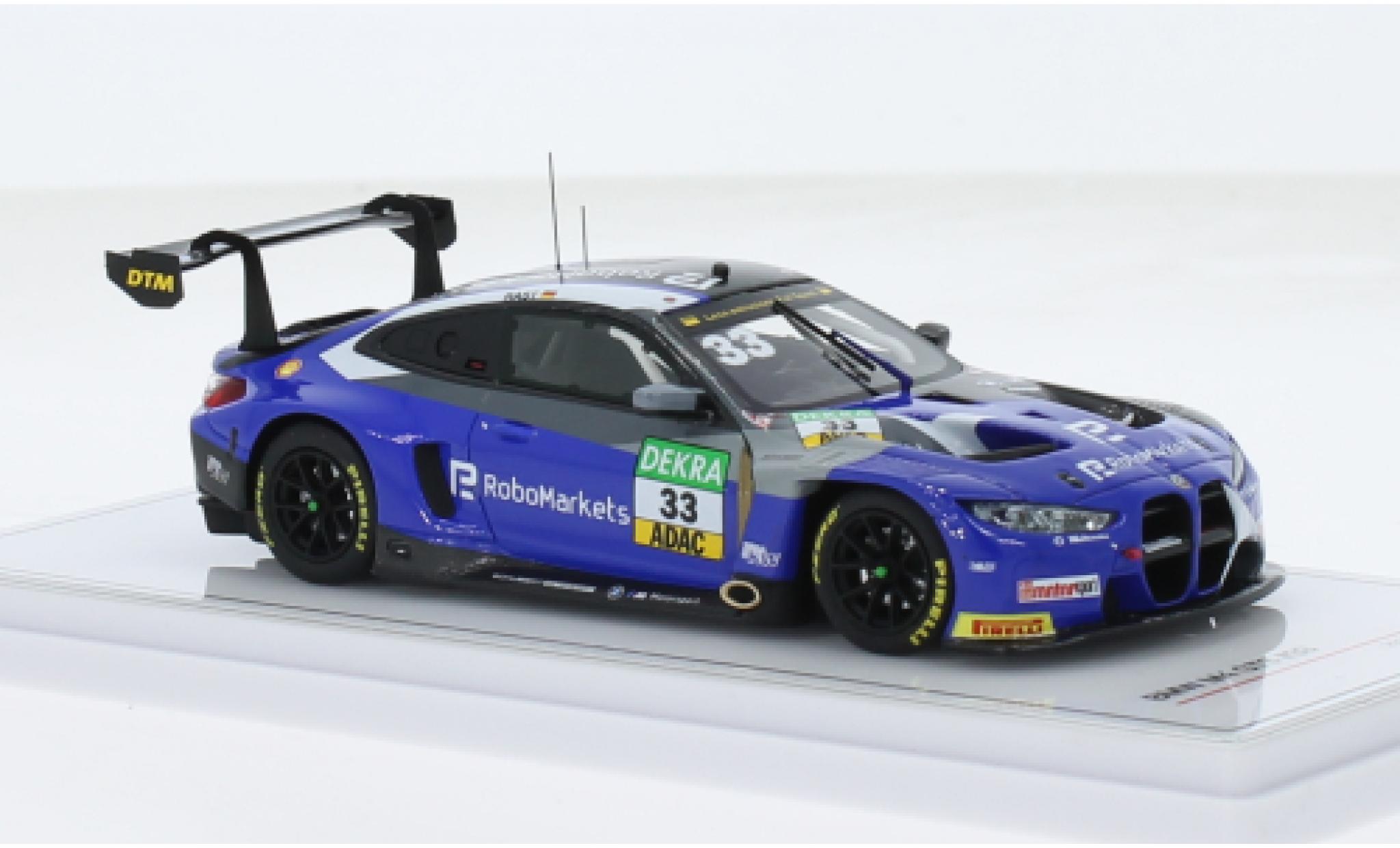 Bmw M4 1/43 TrueScale Miniatures GT3 No.33 Schubert Motorsport DTM 2023 1:43 modelauto