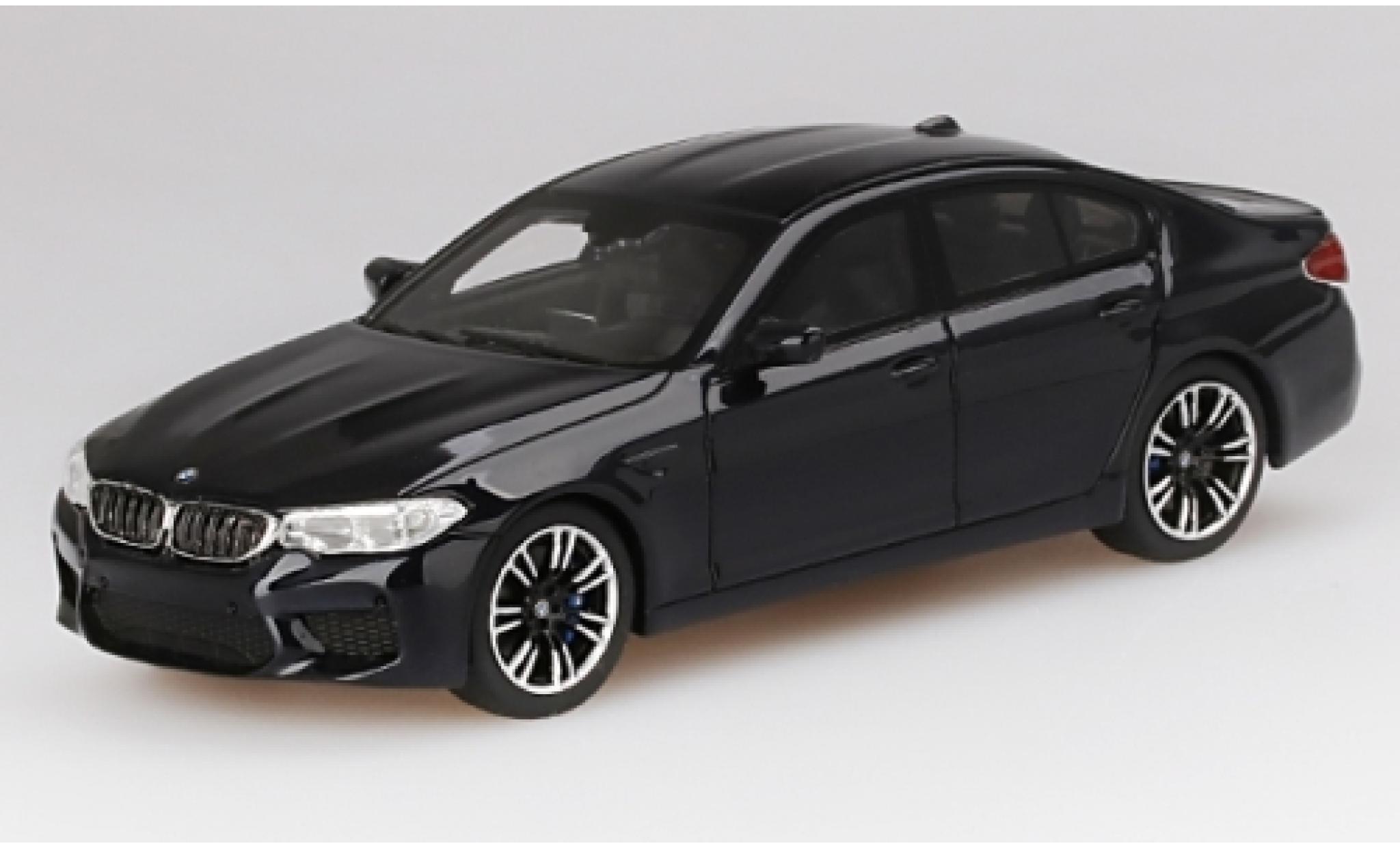 Bmw M5 1/43 TrueScale Miniatures (F90) zwart 2018 modelauto