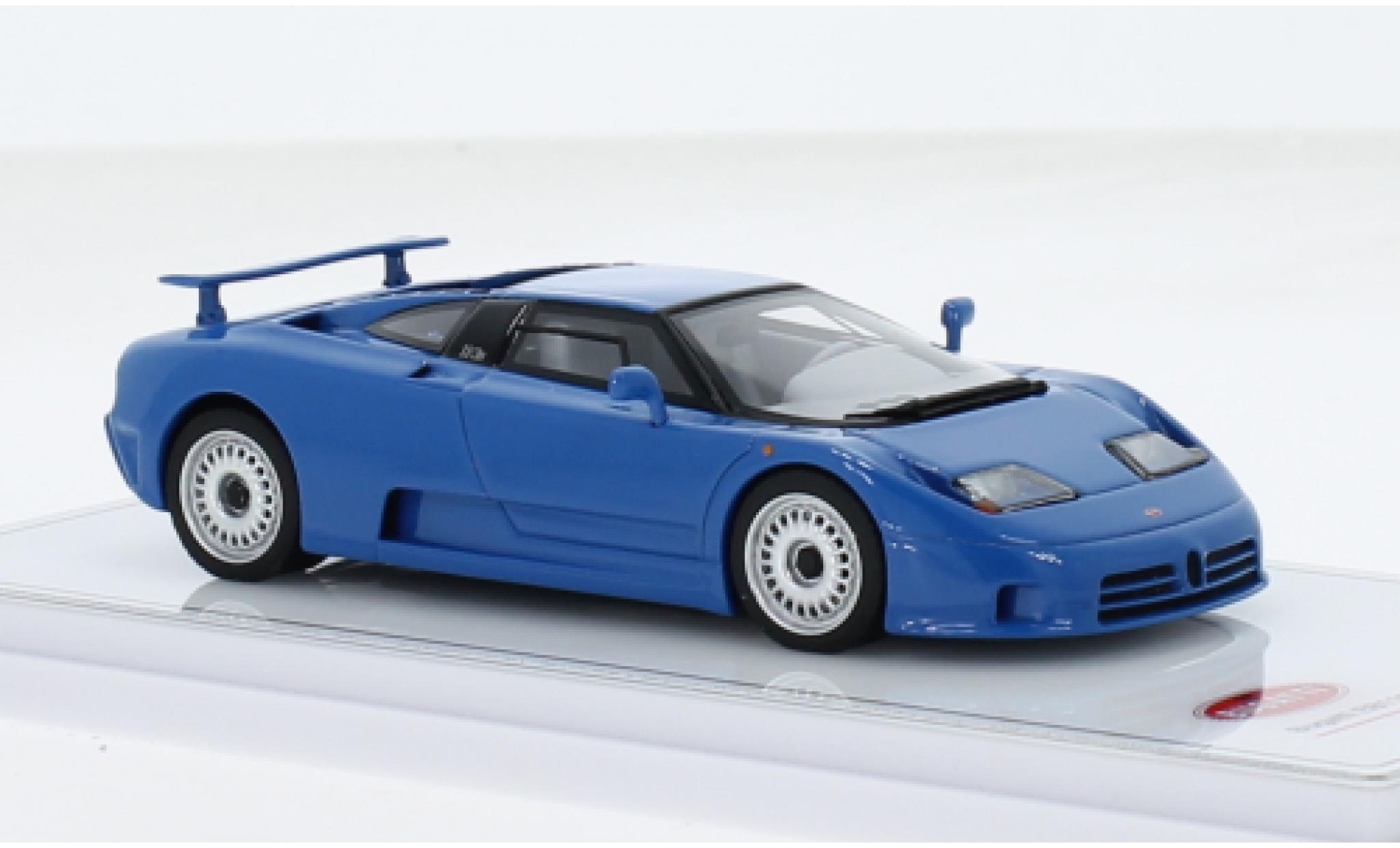 Bugatti EB110 1/43 TrueScale Miniatures EB 110 GT blauw 1:43 modelauto
