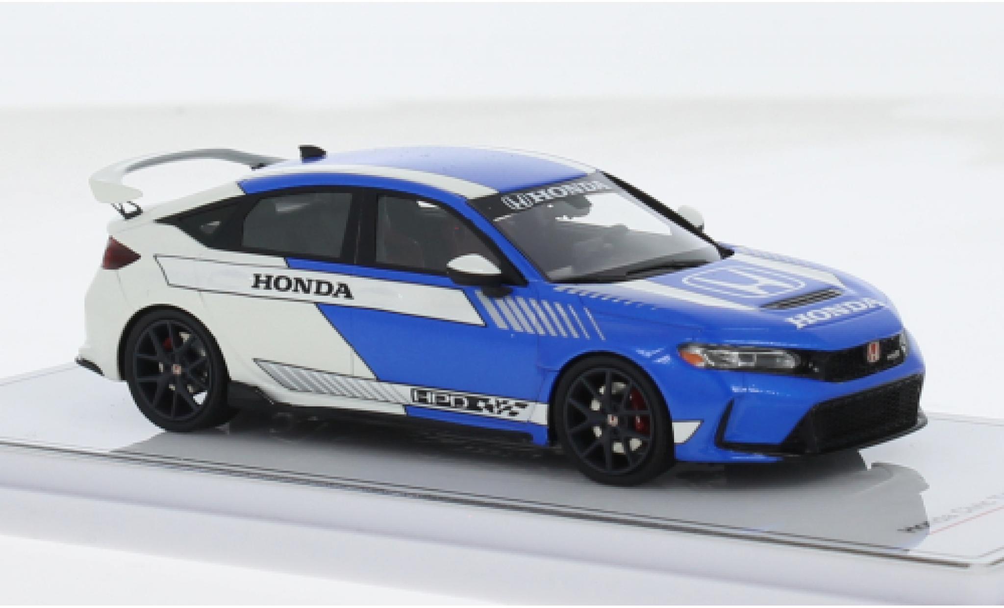 Honda Civic 1/43 TrueScale Miniatures Type R blauw Pace Car 2023 1:43 modelauto