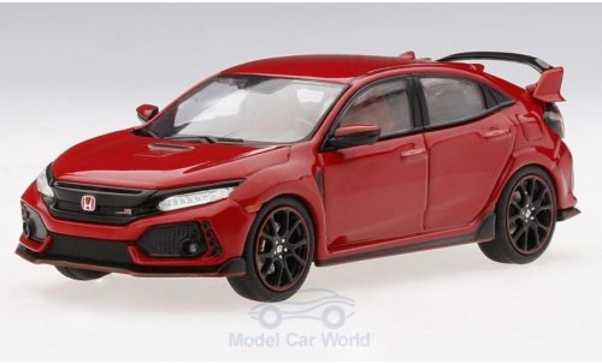 Honda Civic 1/43 TrueScale Miniatures Type R rood 2017 modelauto