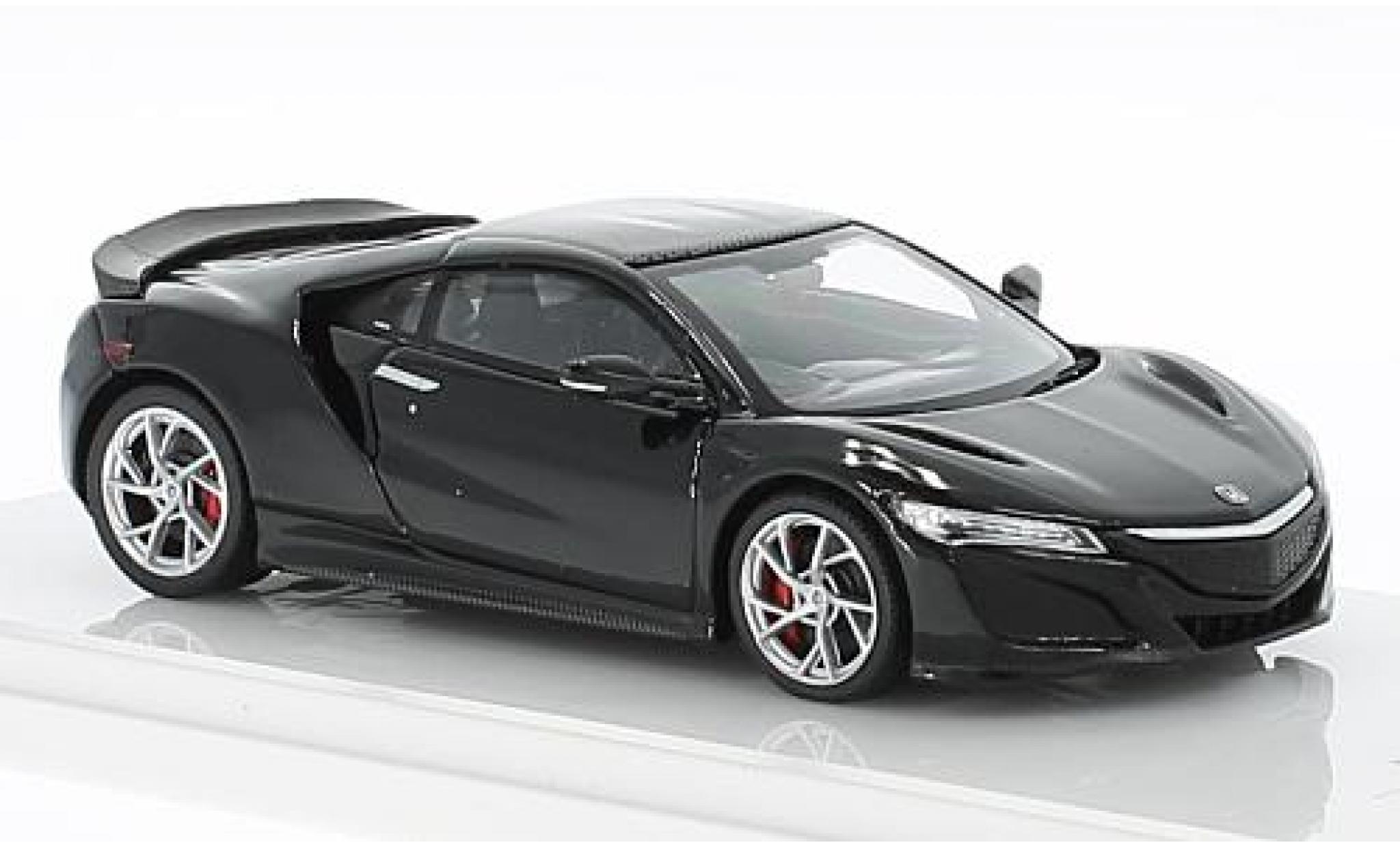 Honda NSX 1/43 TrueScale Miniatures zwart RHD 2017 modelauto