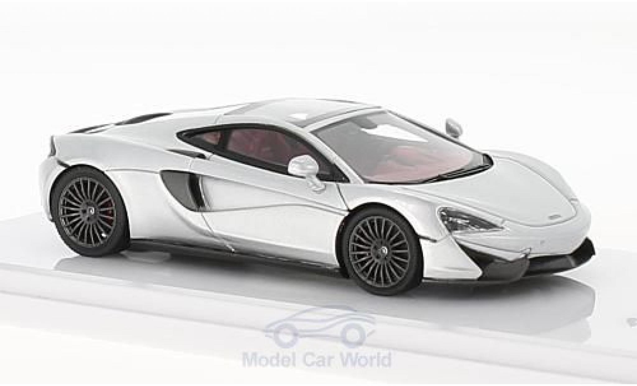McLaren 570 1/43 TrueScale Miniatures GT grijs 2016 modelauto