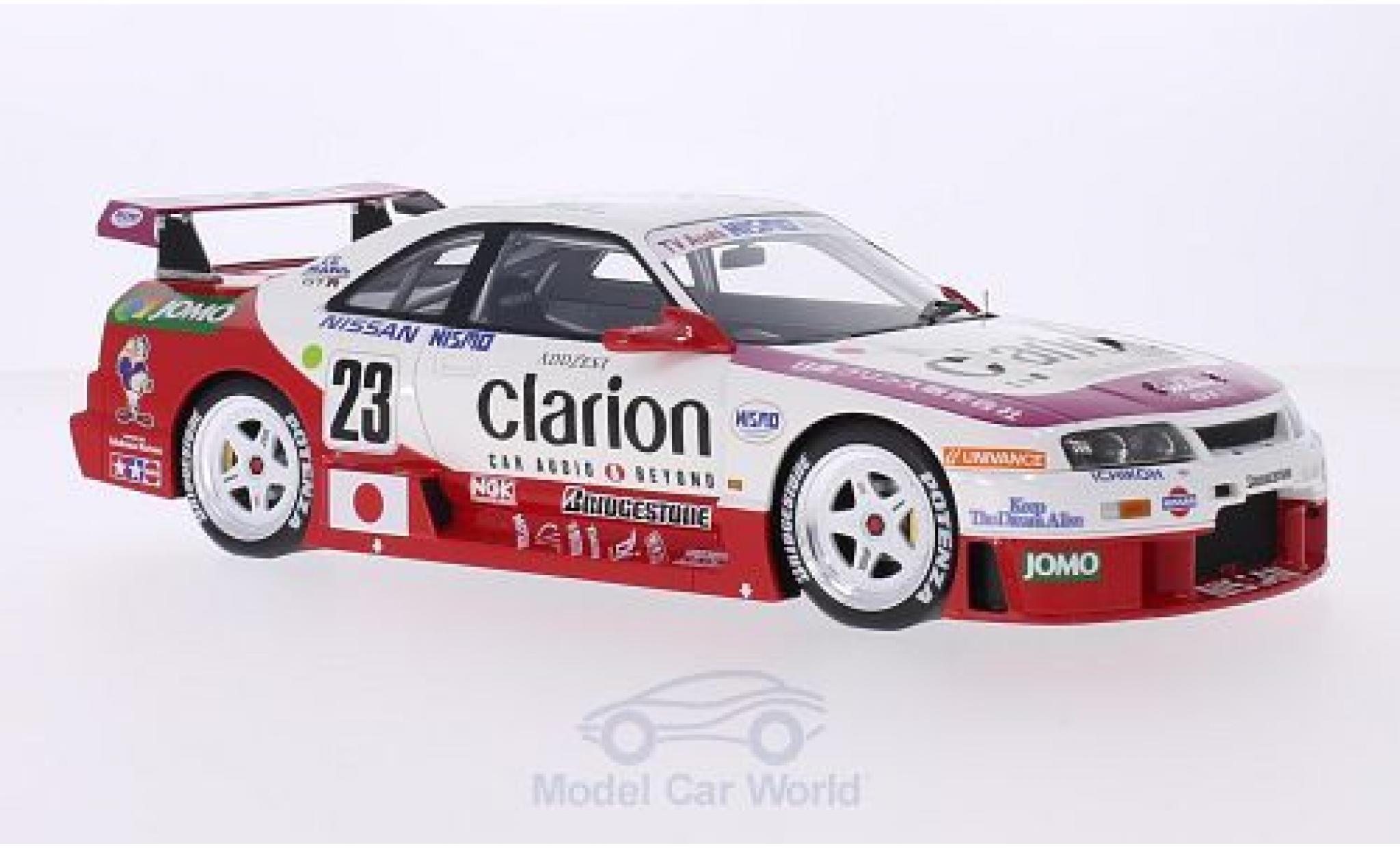 Nissan Skyline 1/18 TrueScale Miniatures GT-R LM RHD No.23 Nismo Clarion 24h Le Mans 1995 K.Hoshino/T.Suzuki/M.Kageyama modelauto