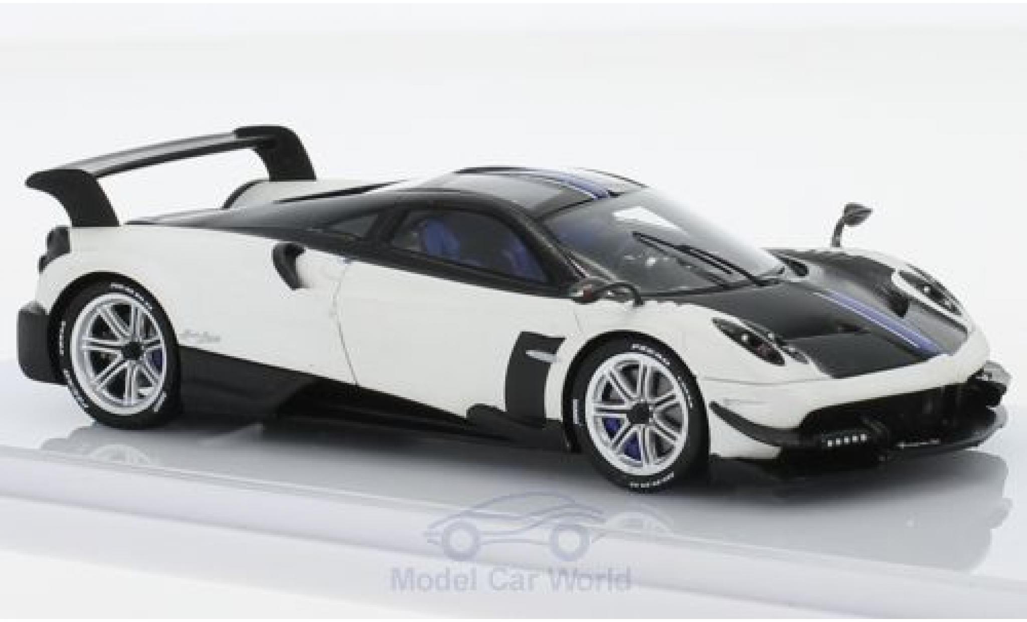 Pagani Huayra 1/43 TrueScale Miniatures BC matt-wit/carbon modelauto