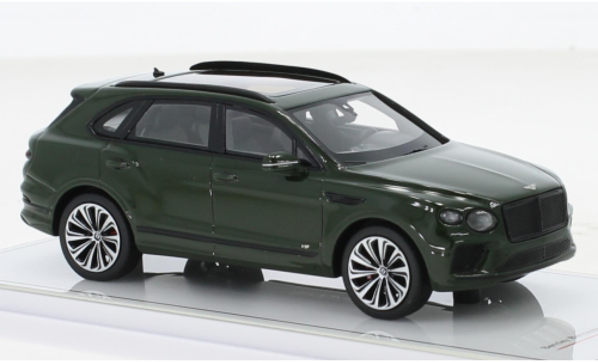 Bentley Bentayga 1/43 TrueScale Miniatures V8 groen 2020 modelauto