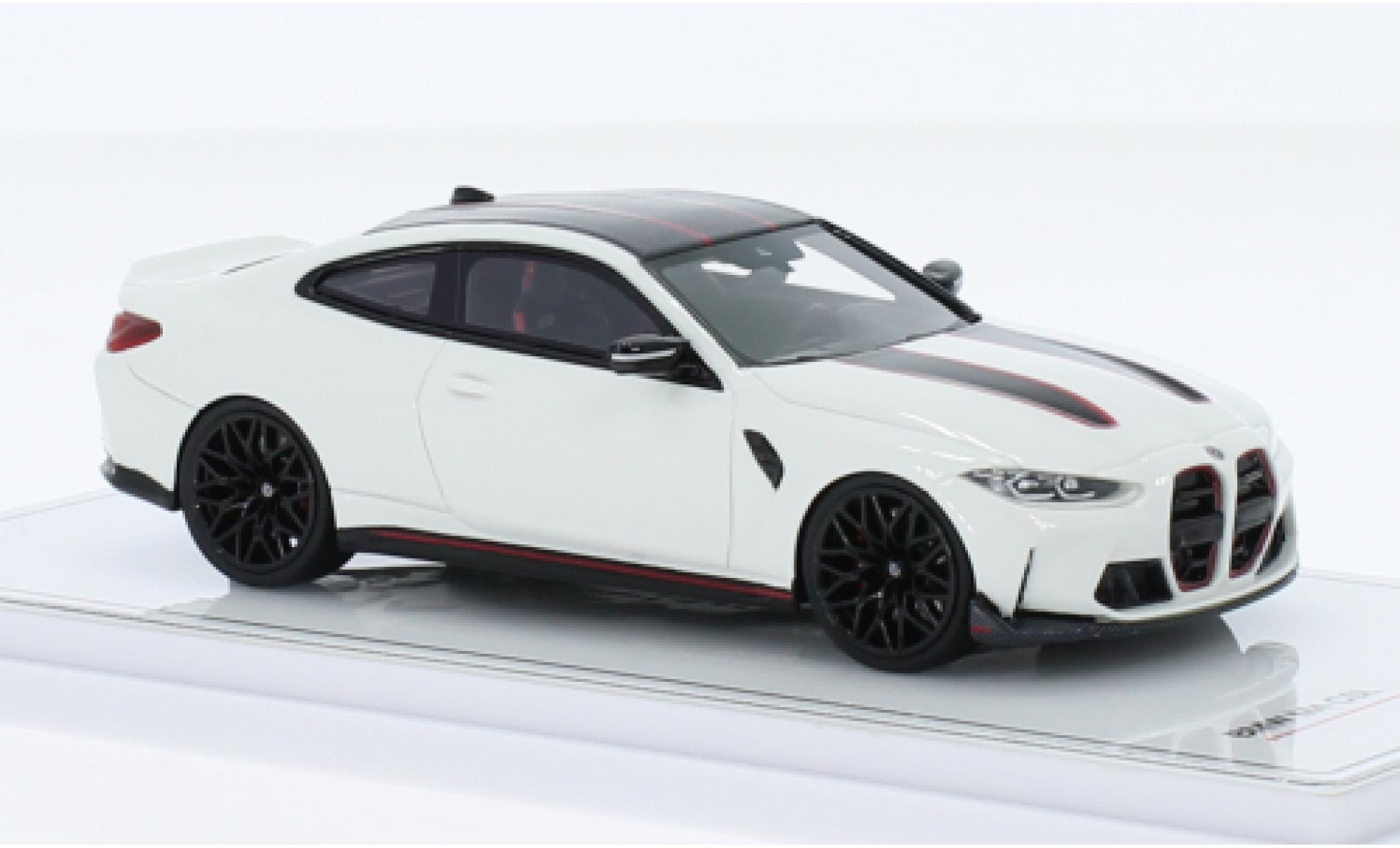 Bmw M4 1/43 TrueScale Miniatures CSL (G82) wit modelauto
